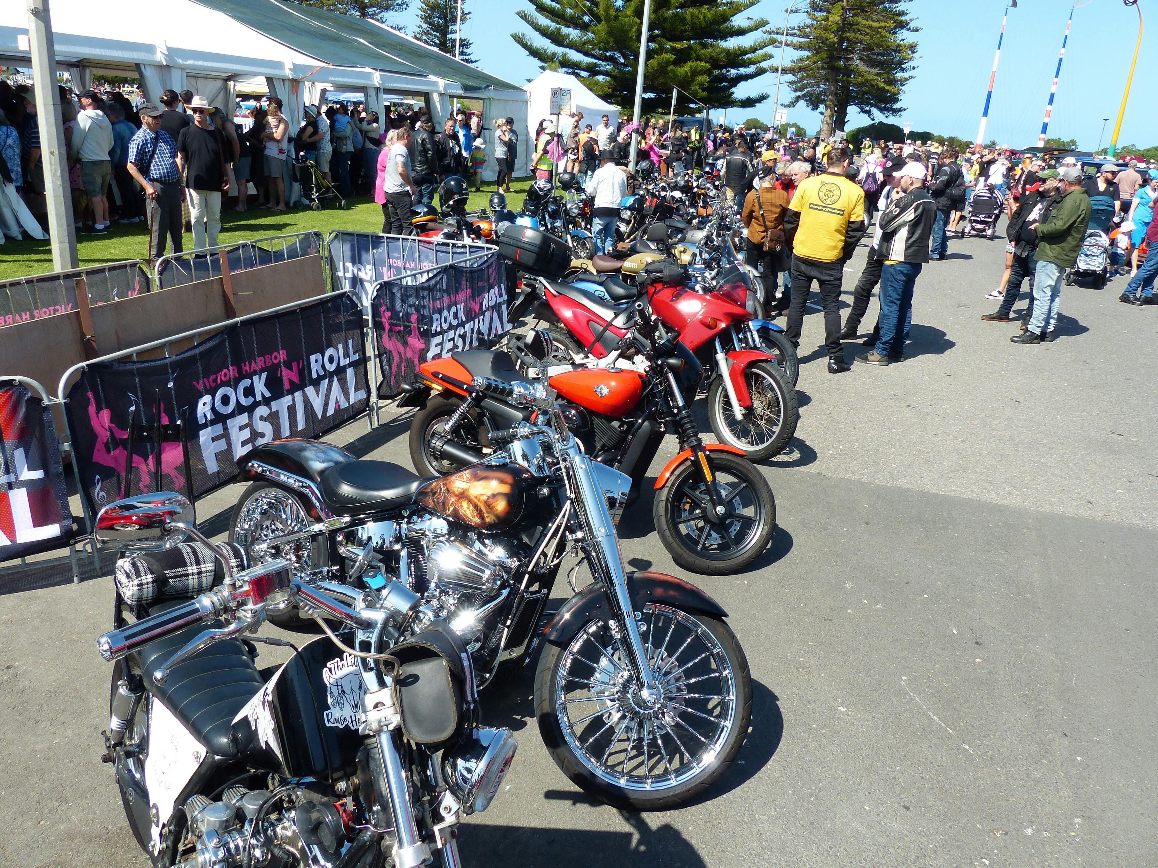 Bikes on Display