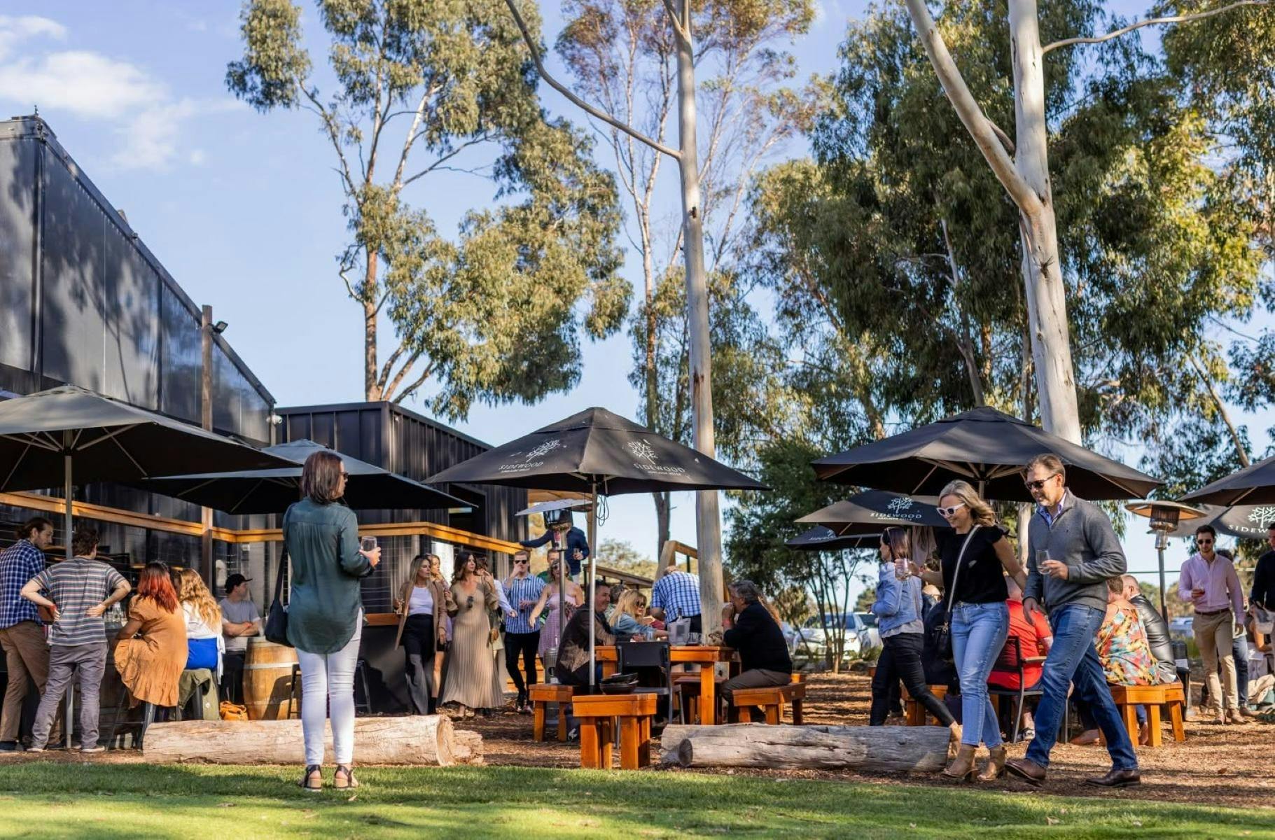Sidewood Estate on a sunny afternoon