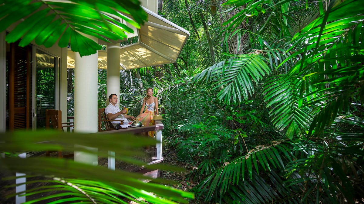 Island Suite with rainforest balcony view