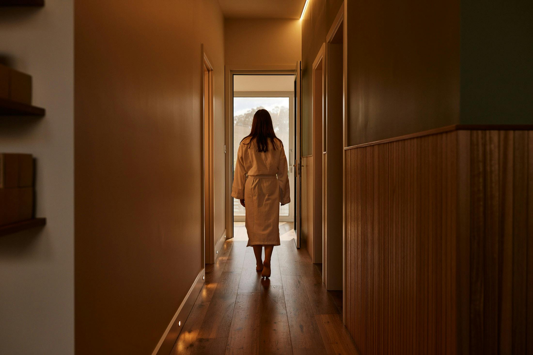 Longview Day Spa - corridor