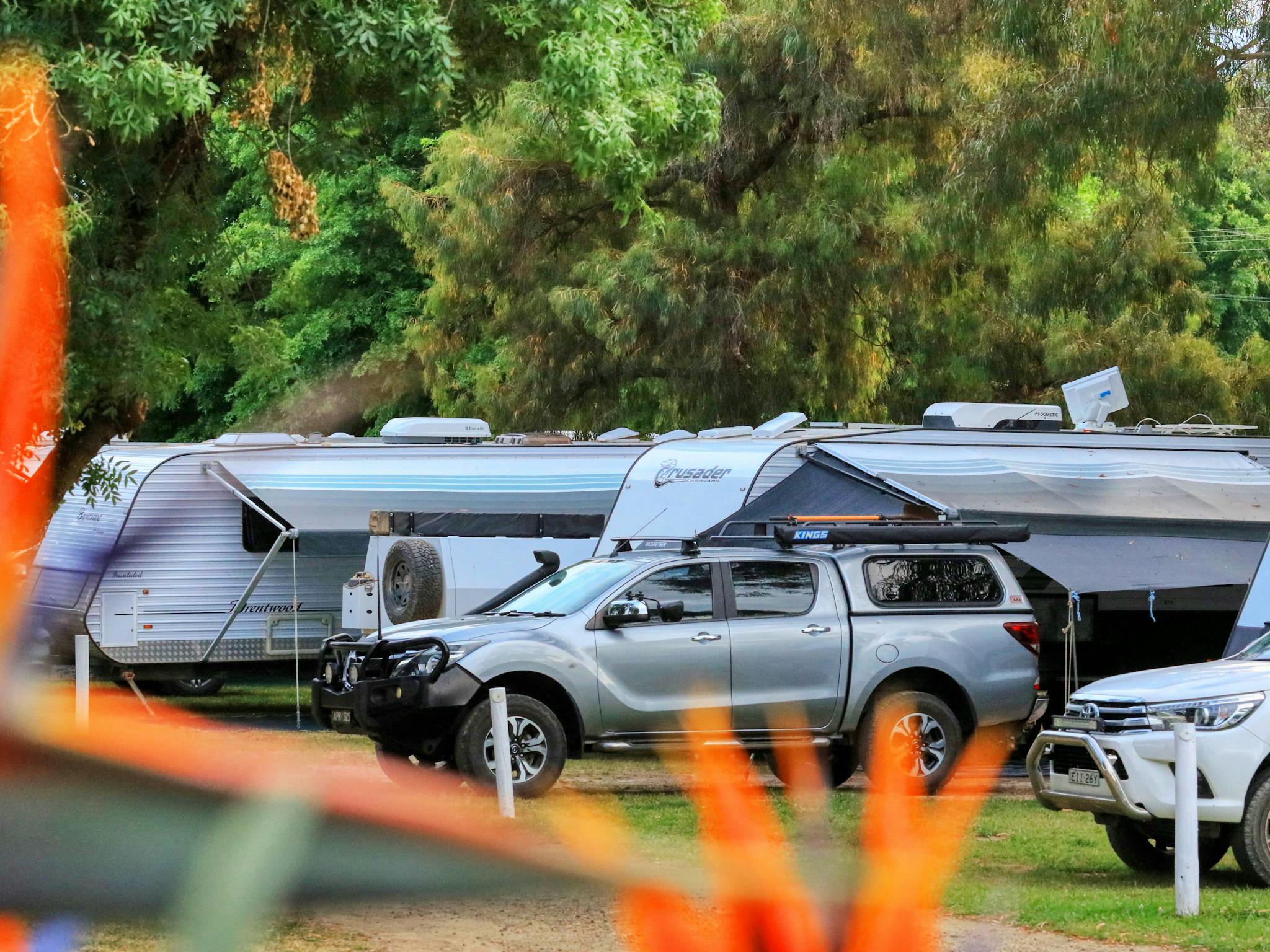Powered site - quiet, tranquil, a great place to take in the mountain surroundings