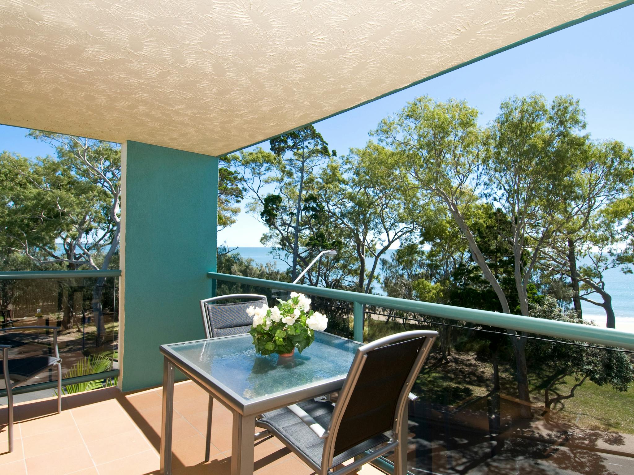 North facing balcony with view of the Bay North facing balcony with view of the Bay