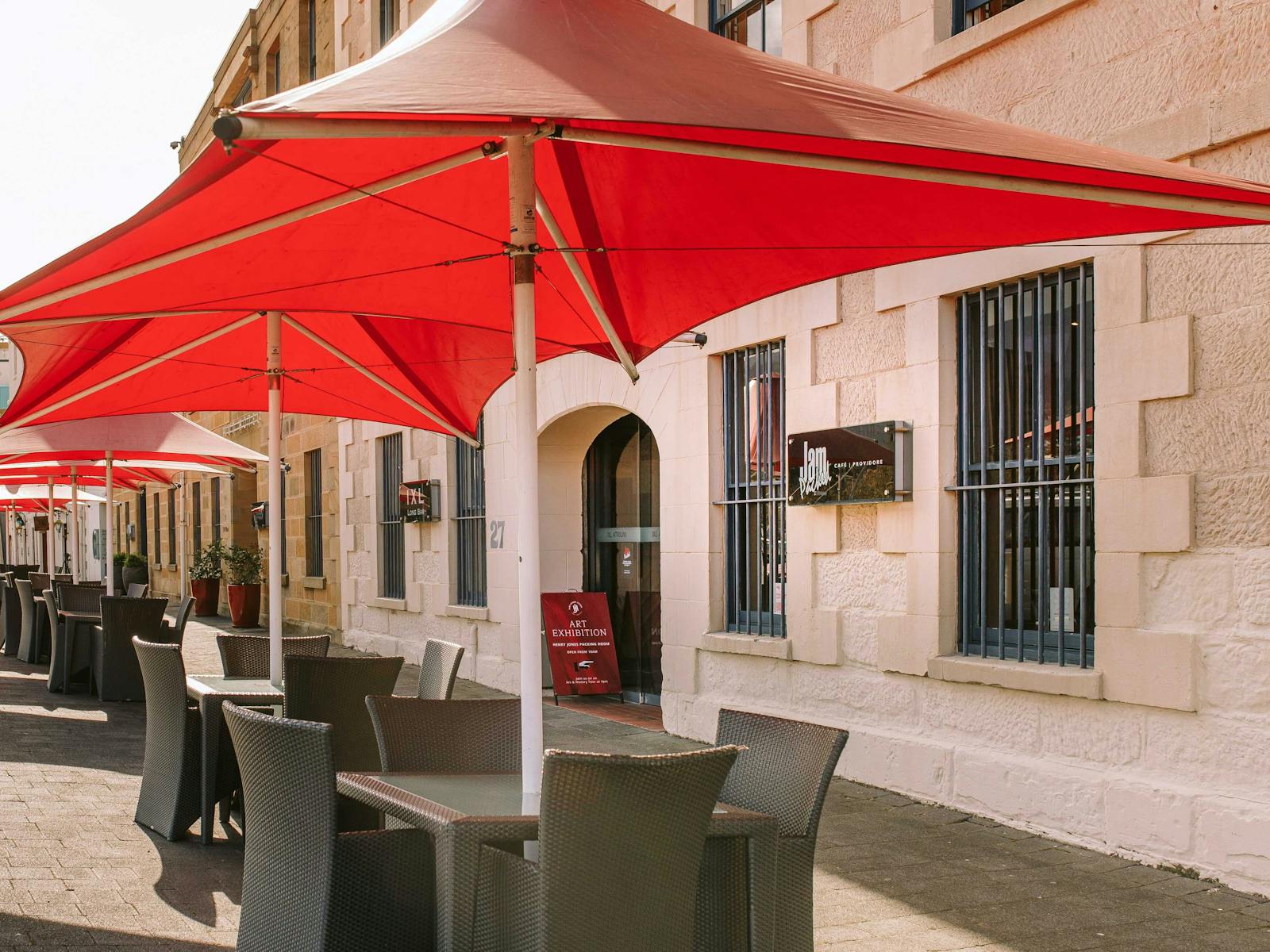 A photo of Jam Packed Café from the outside