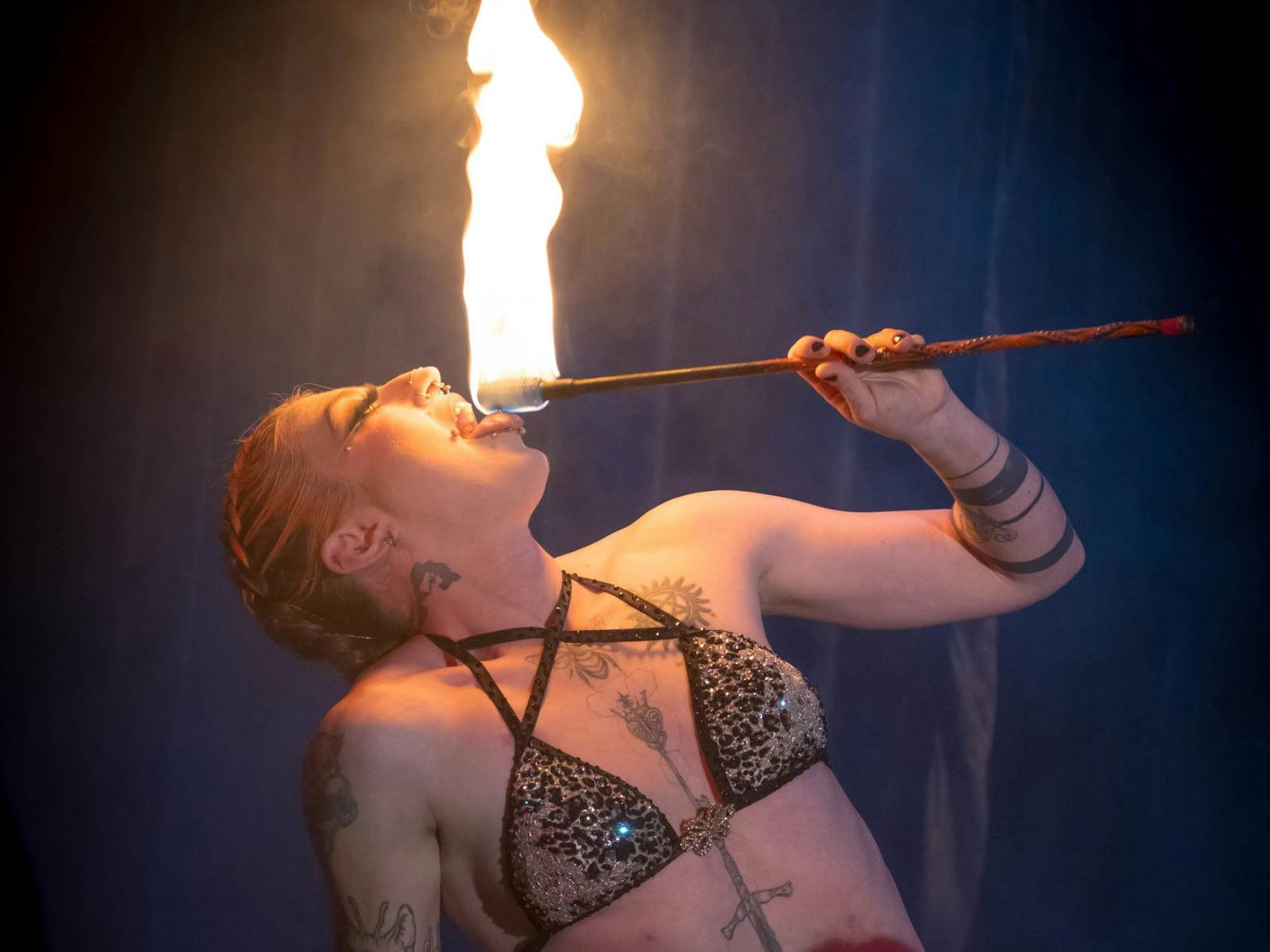 Sian Brigid Sideshow Star - The Vaudeville Revue - Fri & Sat Nights