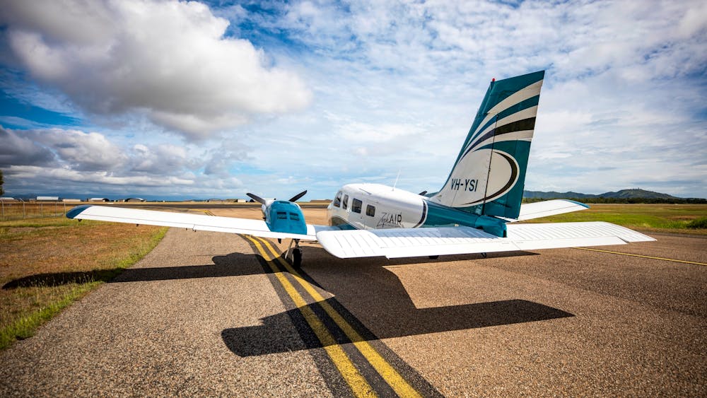 Golf Day Trip from Townsville to Hamilton Island Club with ZephAir Australia Aircraft Charters