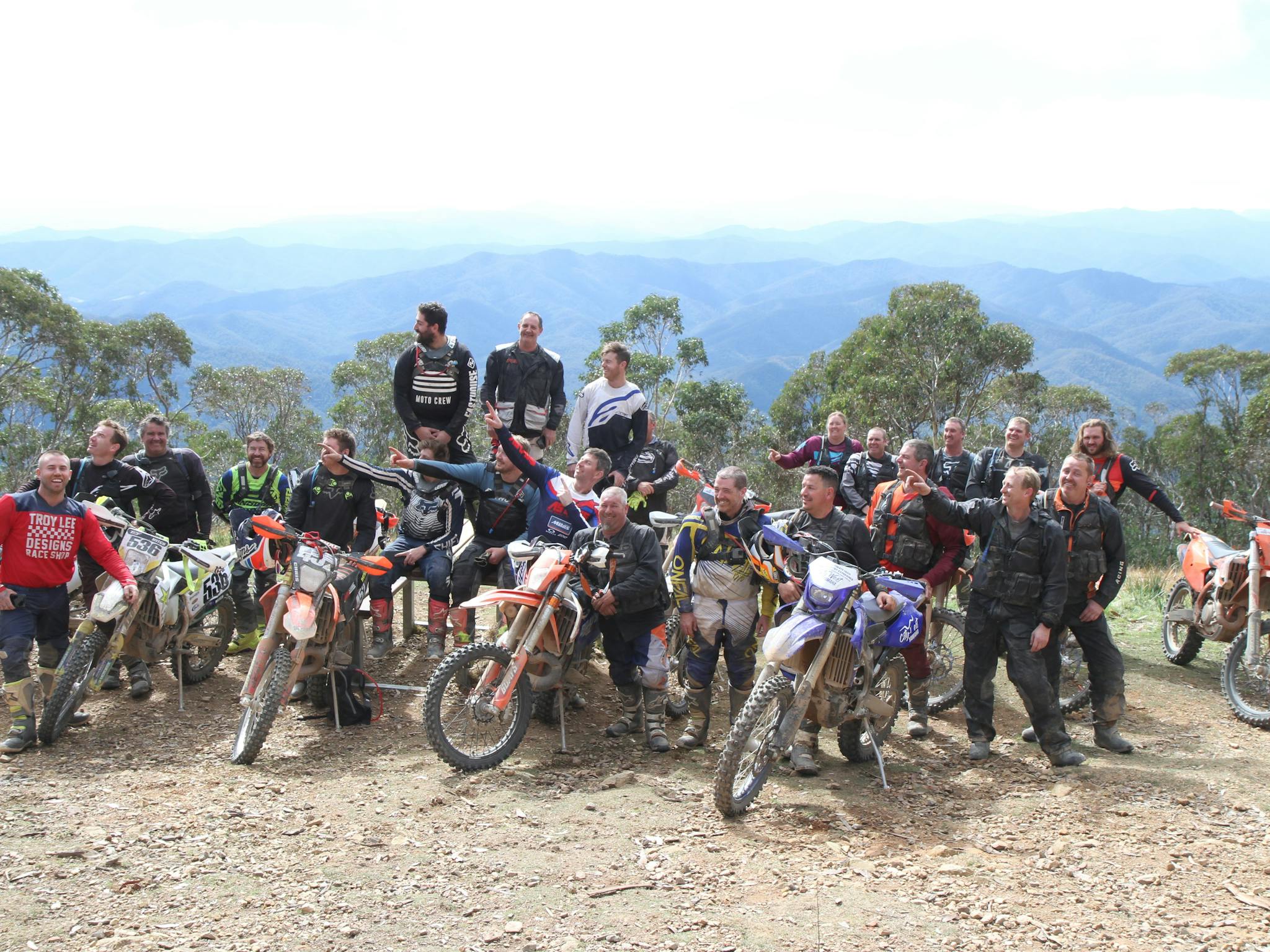 Mt Buller Motorcycle Adventures - Group Photo