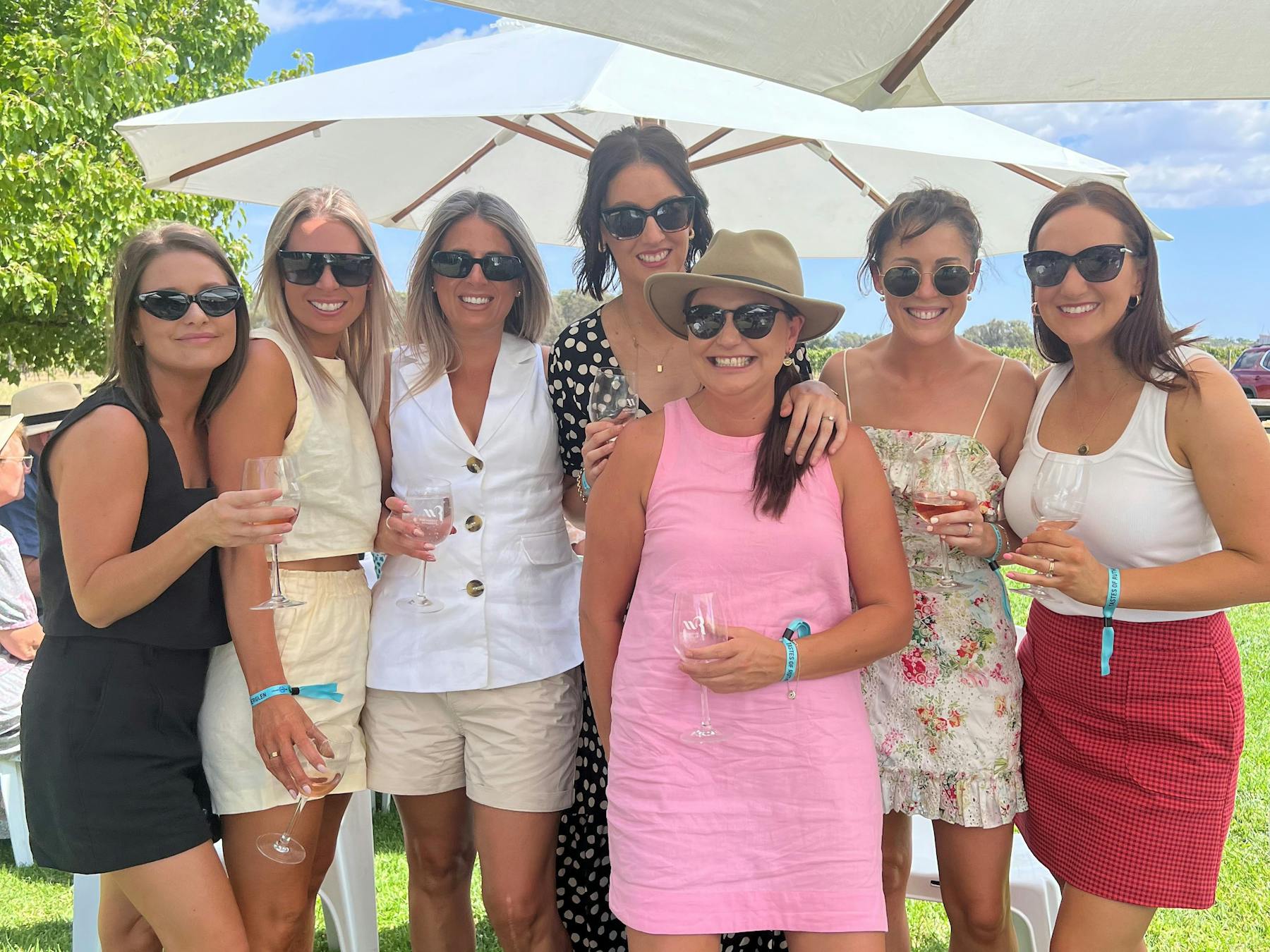 group of girls smiling