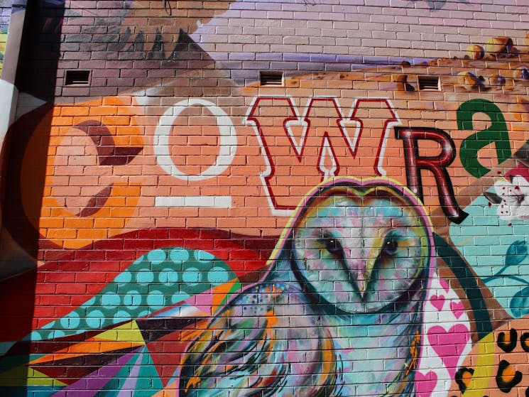 Cowra Laneway Mural