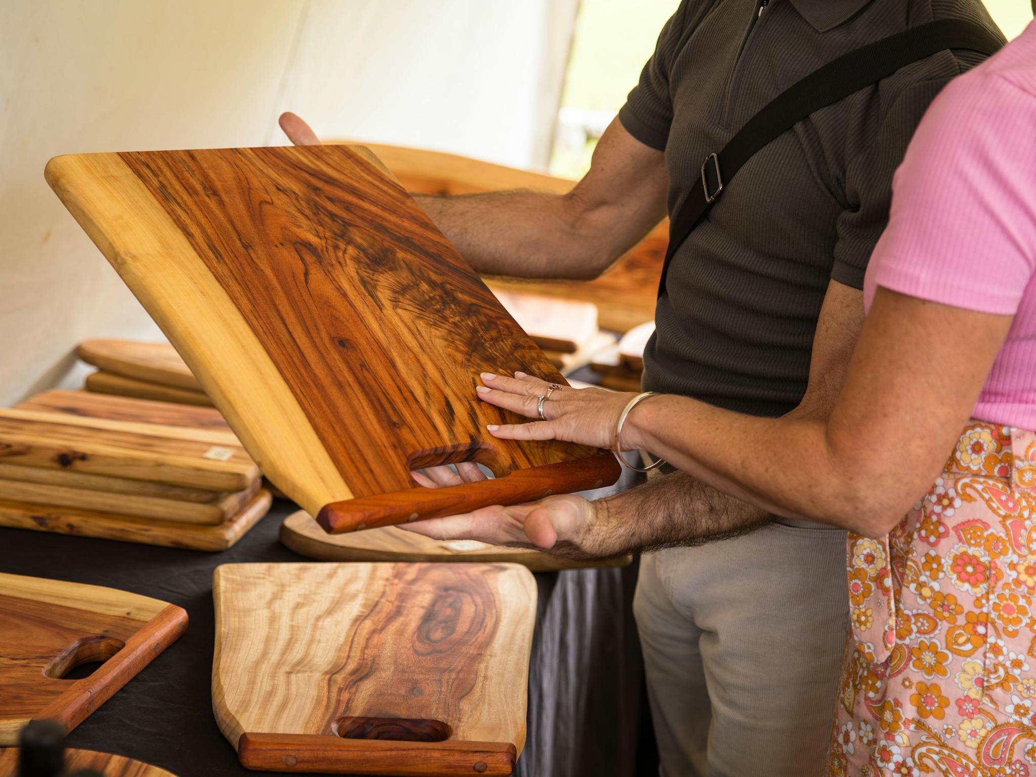 Unique wooden chopping boards