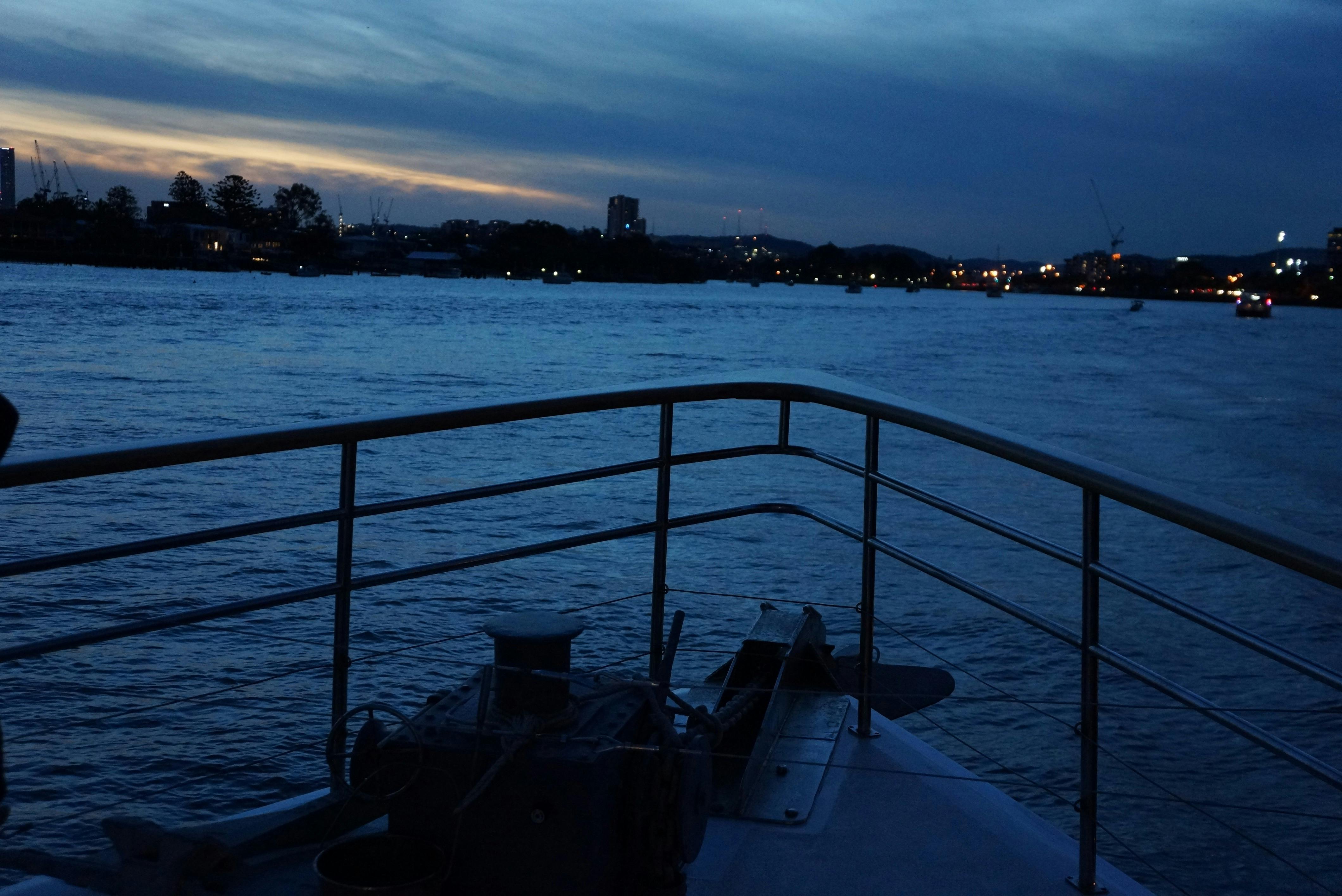 Night cruise on Lady Brisbane