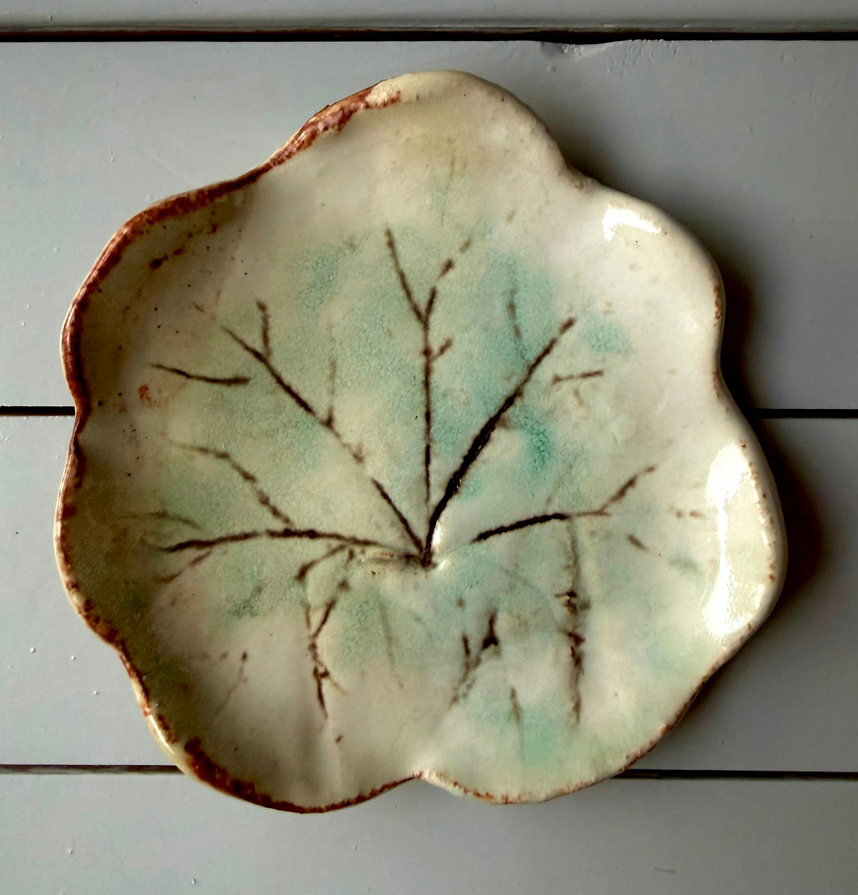 A ceramic plate