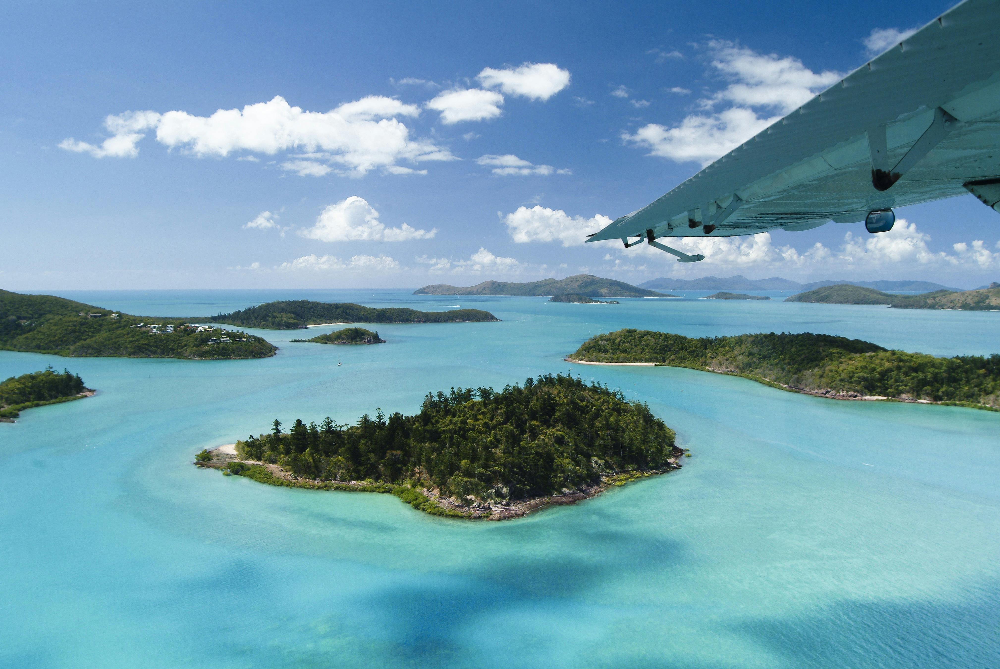 See the Whitsunday Islands