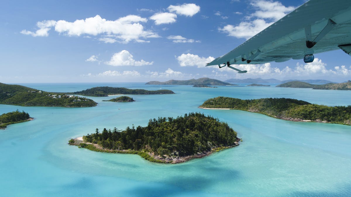 See the Whitsunday Islands