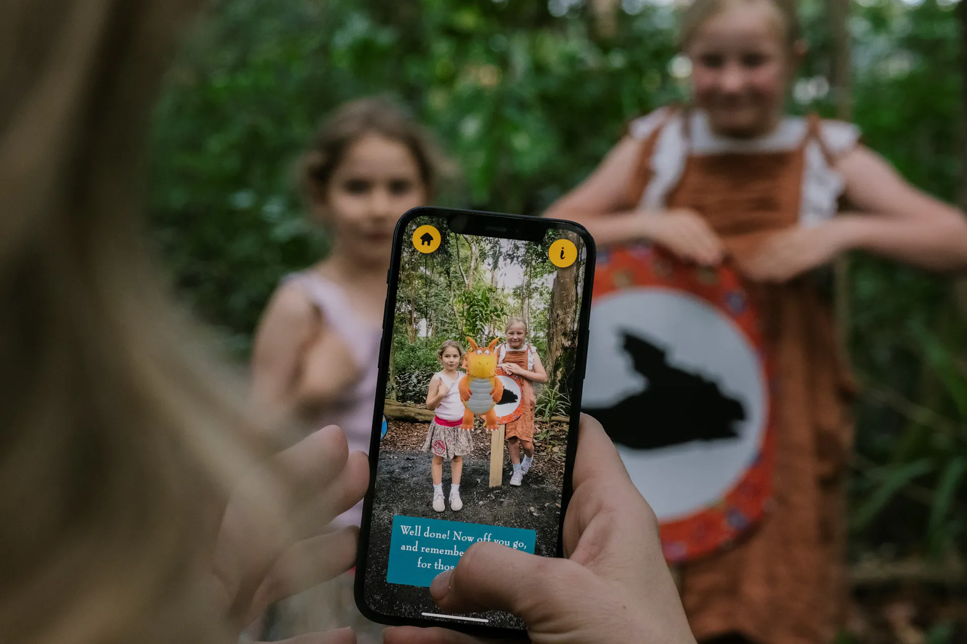 Zog: A Forest Adventure trail - augmented reality app