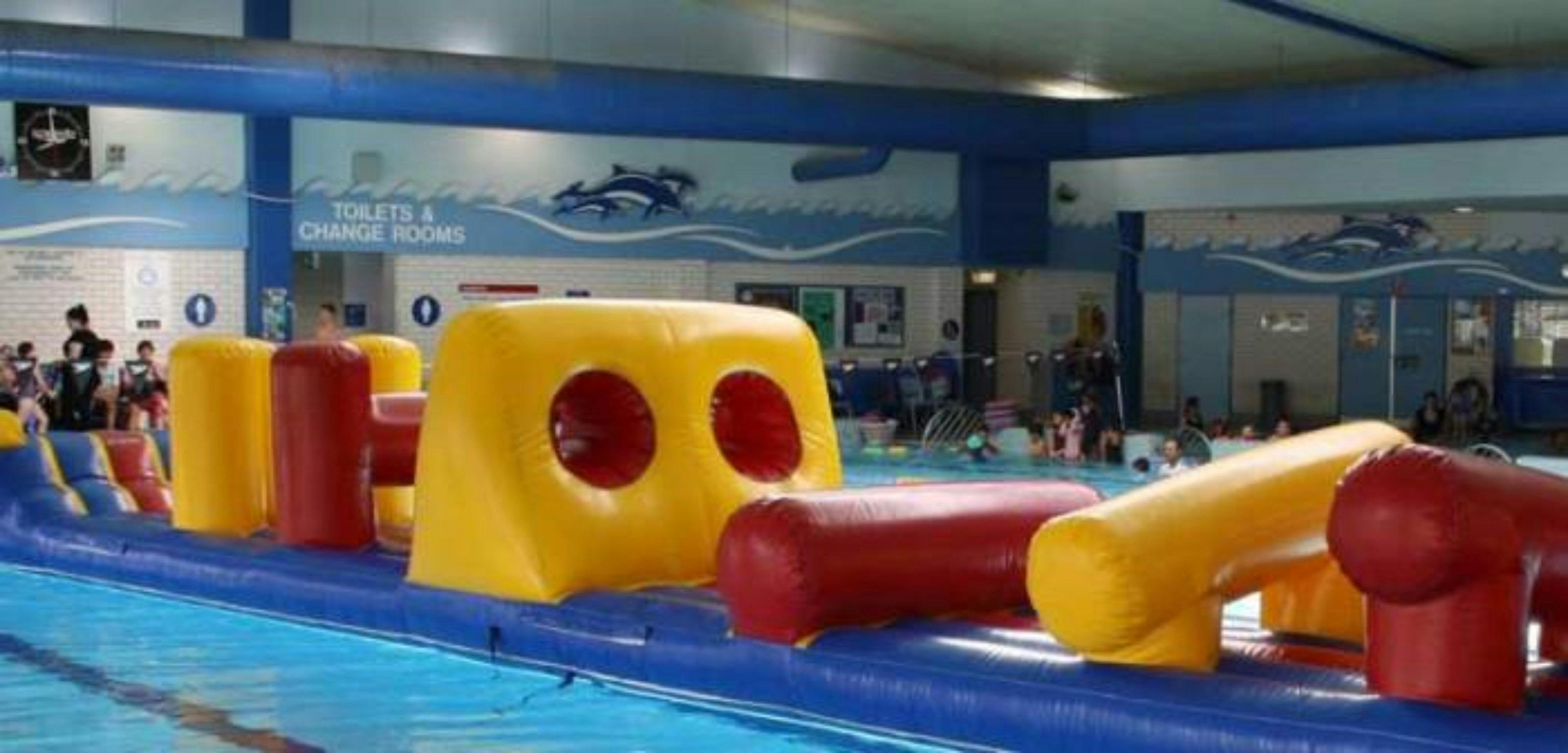 Inflatable Pool Days - Macquarie Fields Leisure Centre | Sydney