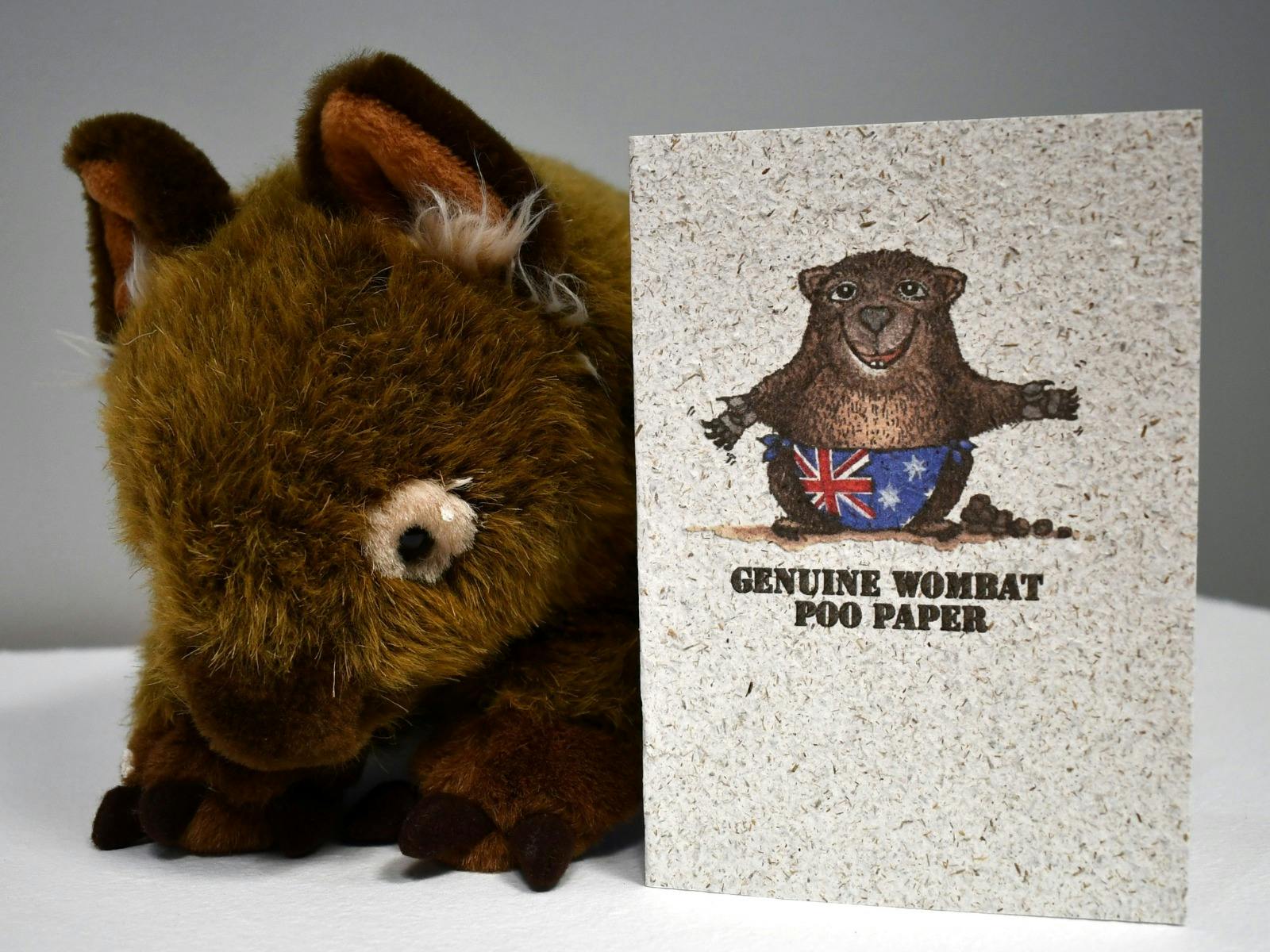 Wombat Poo Paper.