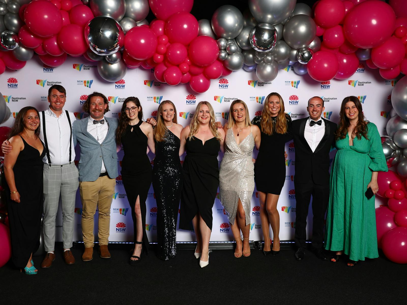 Sydney By Kayak team at the NSW Tourism Awards Winners