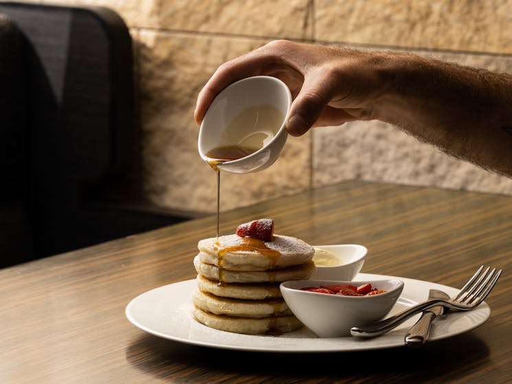 Pancakes at Sailmaker Restaurant