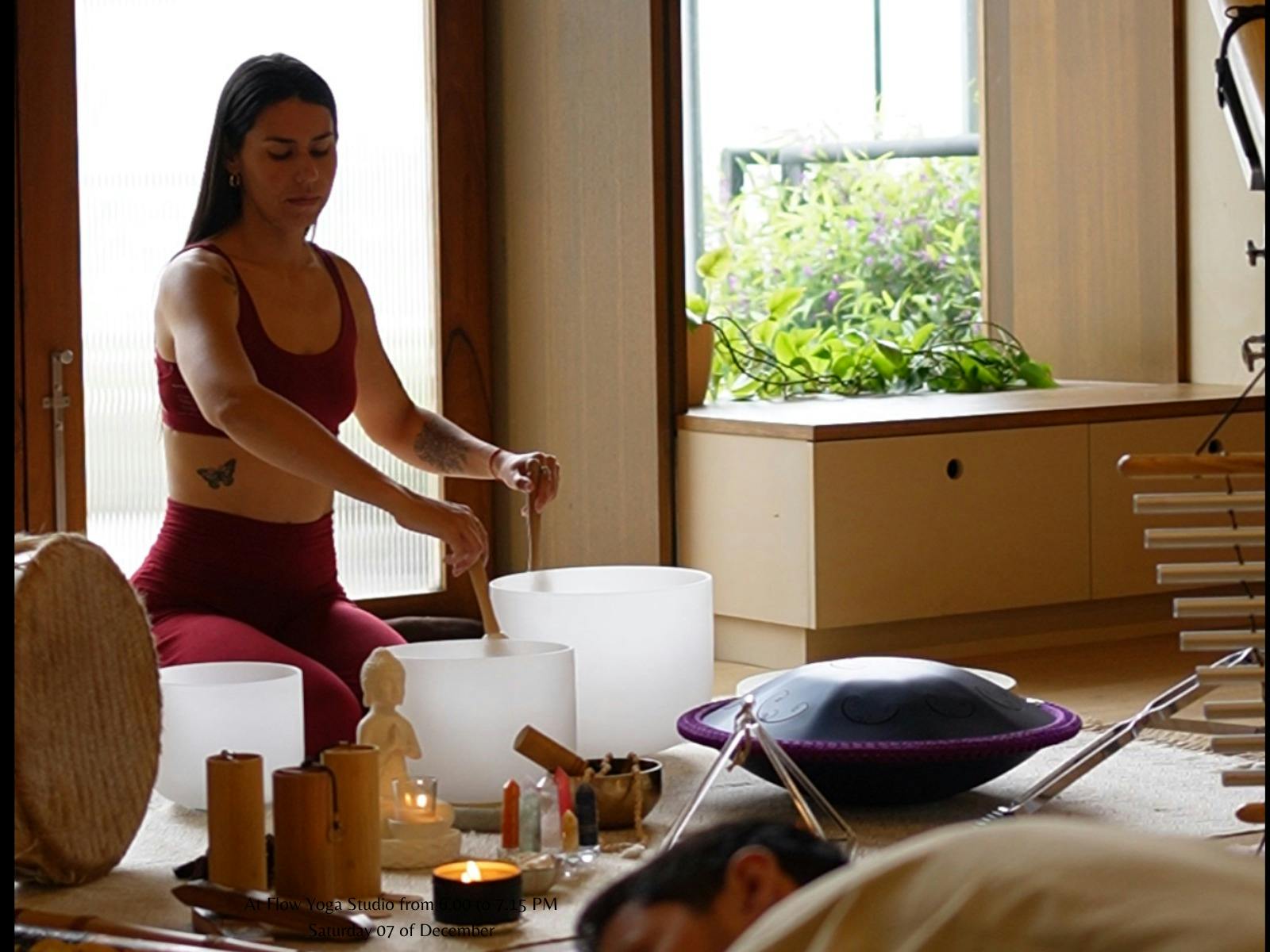 Somatic yin and Sound Healing