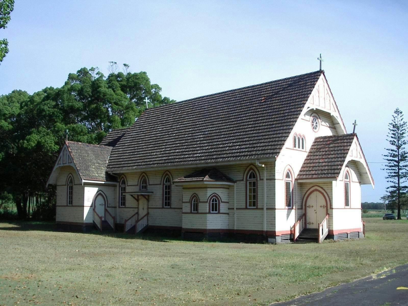 former Broadwater Catholic Church re-purposed to a Cafe