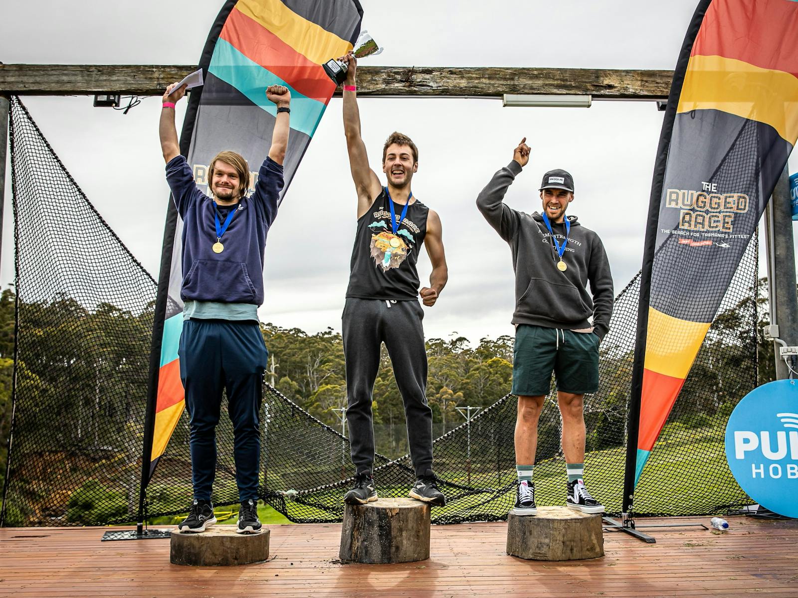 The Rugged Race - Tasmanian Obstacle Course Mud Run - Tasmanian Adventure Activity Hobart
