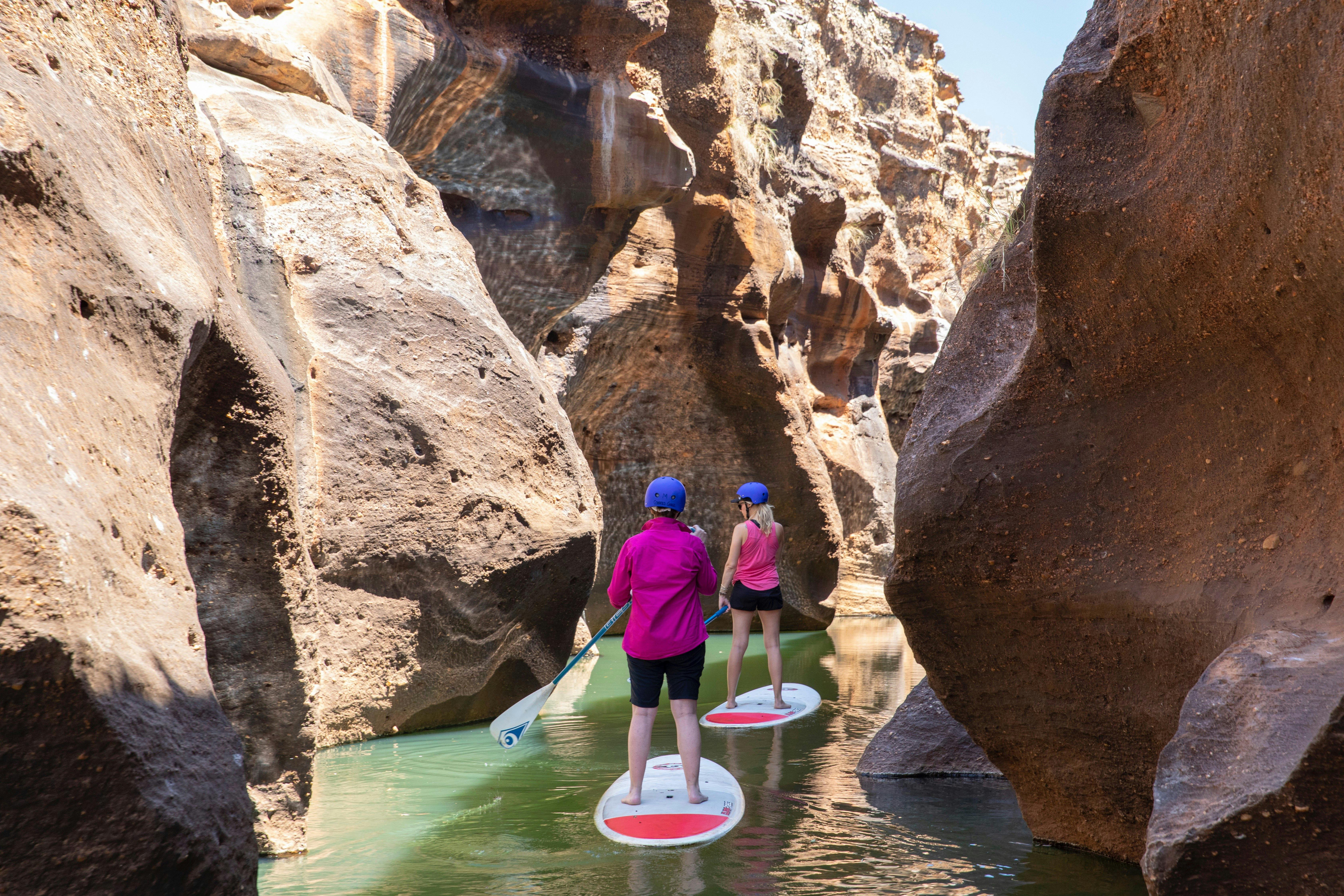SUP in Cobbold Gorge
