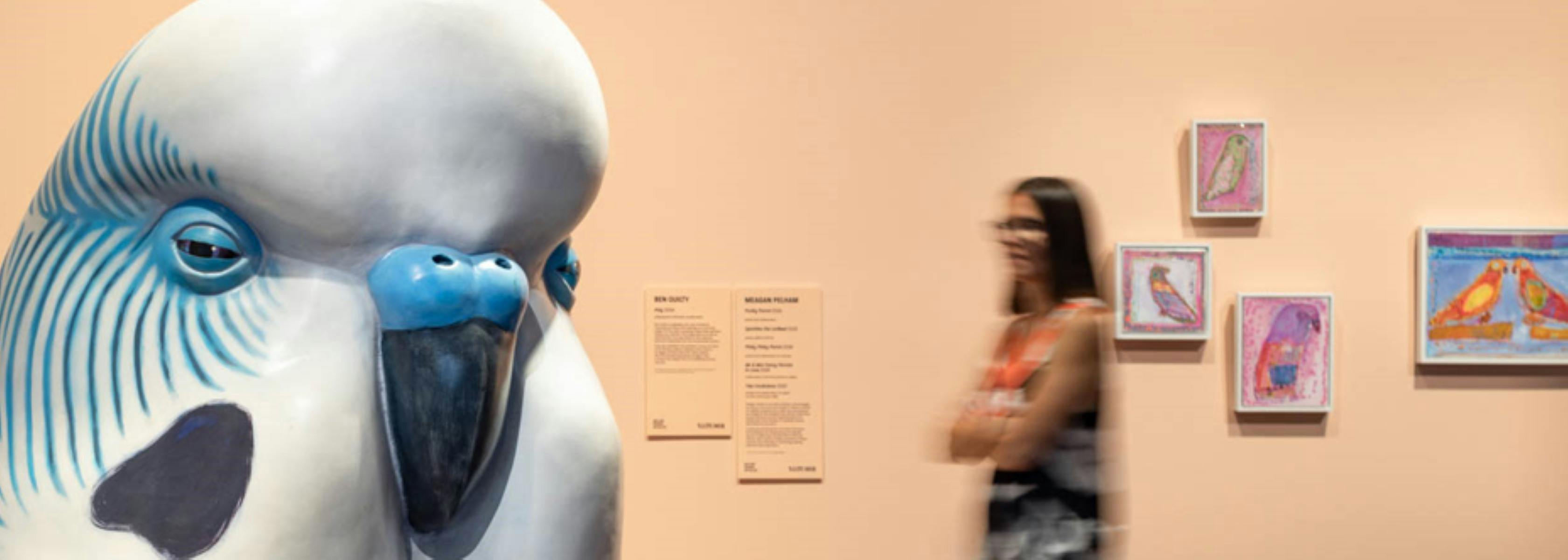 Ben Quilty with Holly