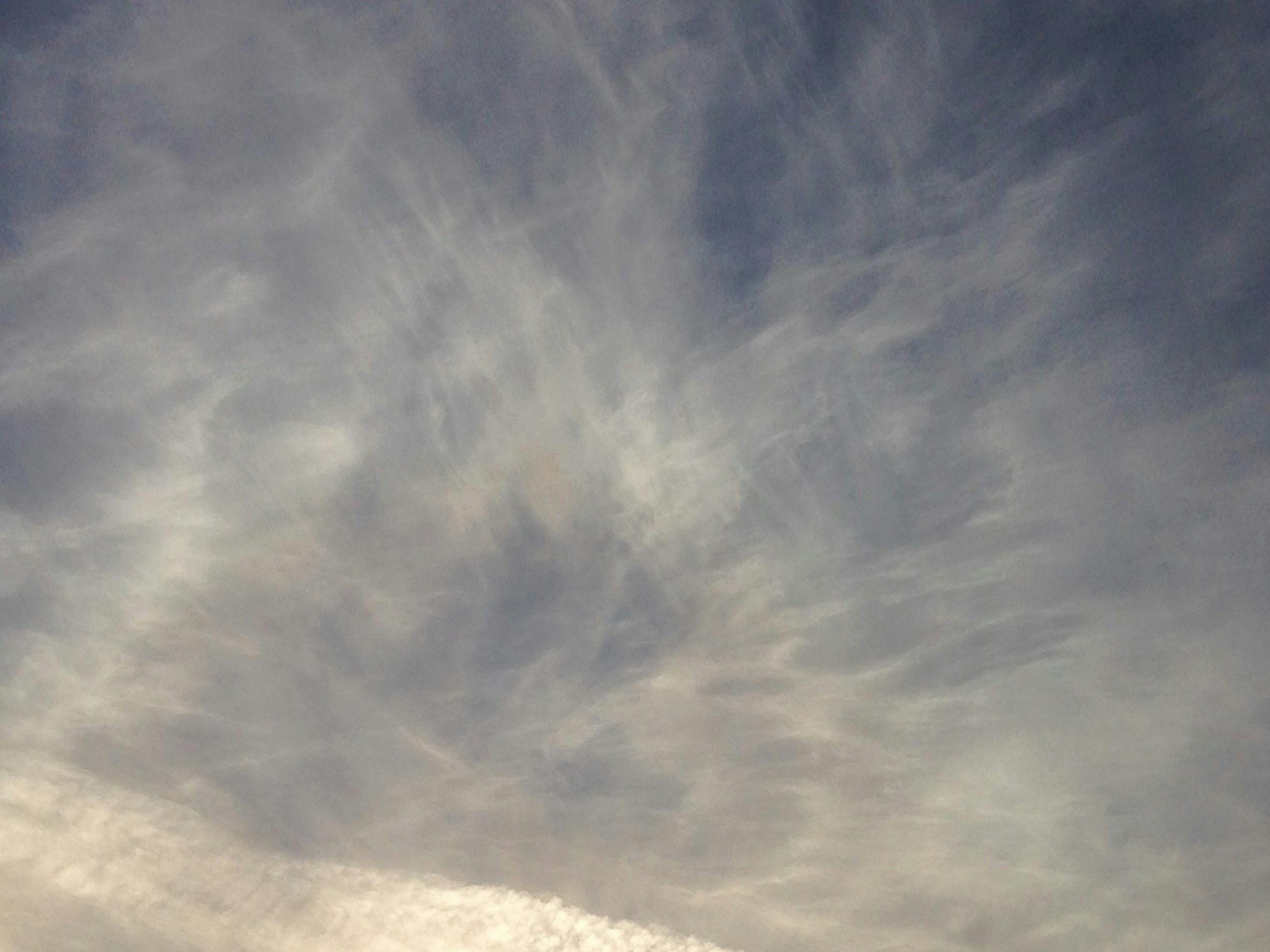Image of clouds in the sky