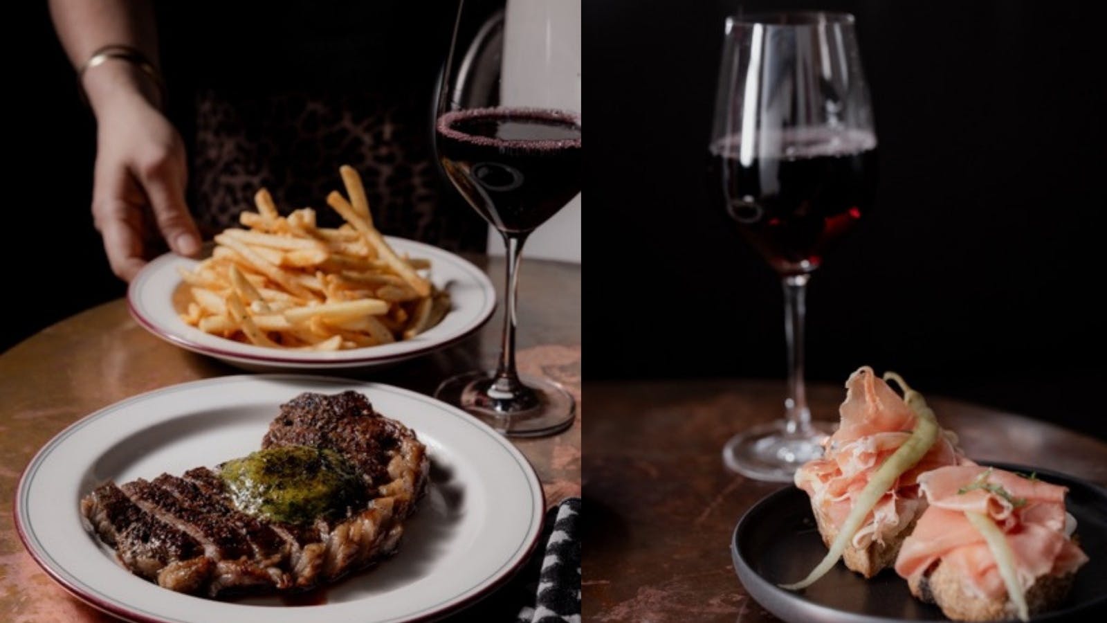 Steak Frites and Bar Snacks
