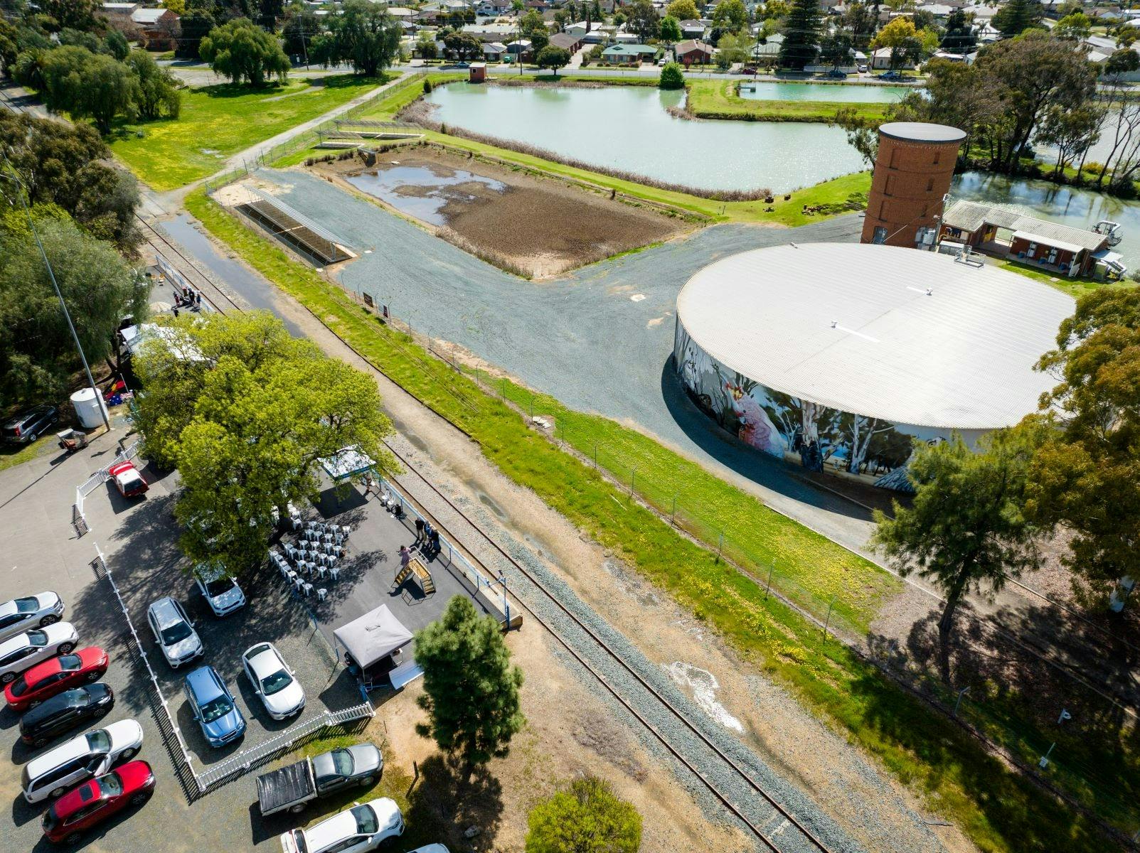 Kyabram Water Tank Mural