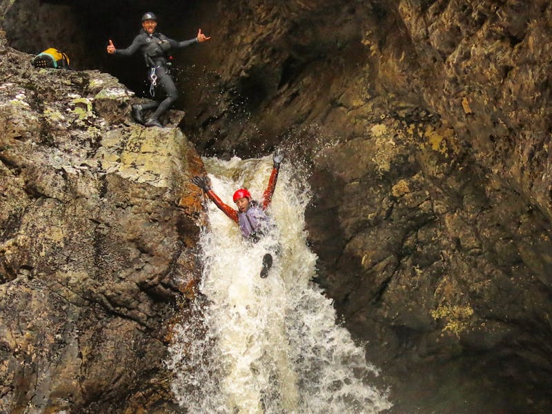 Canyoning, Tasmania