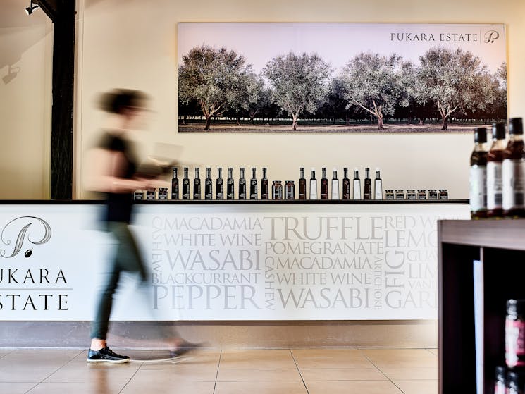 The Pukara Estate range of olive oils, vinegars and condiments.