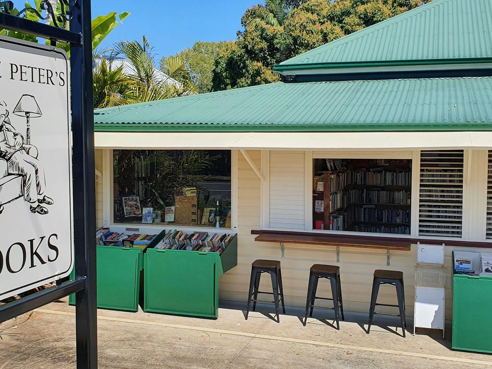 Front entrance to Uncle Peter's