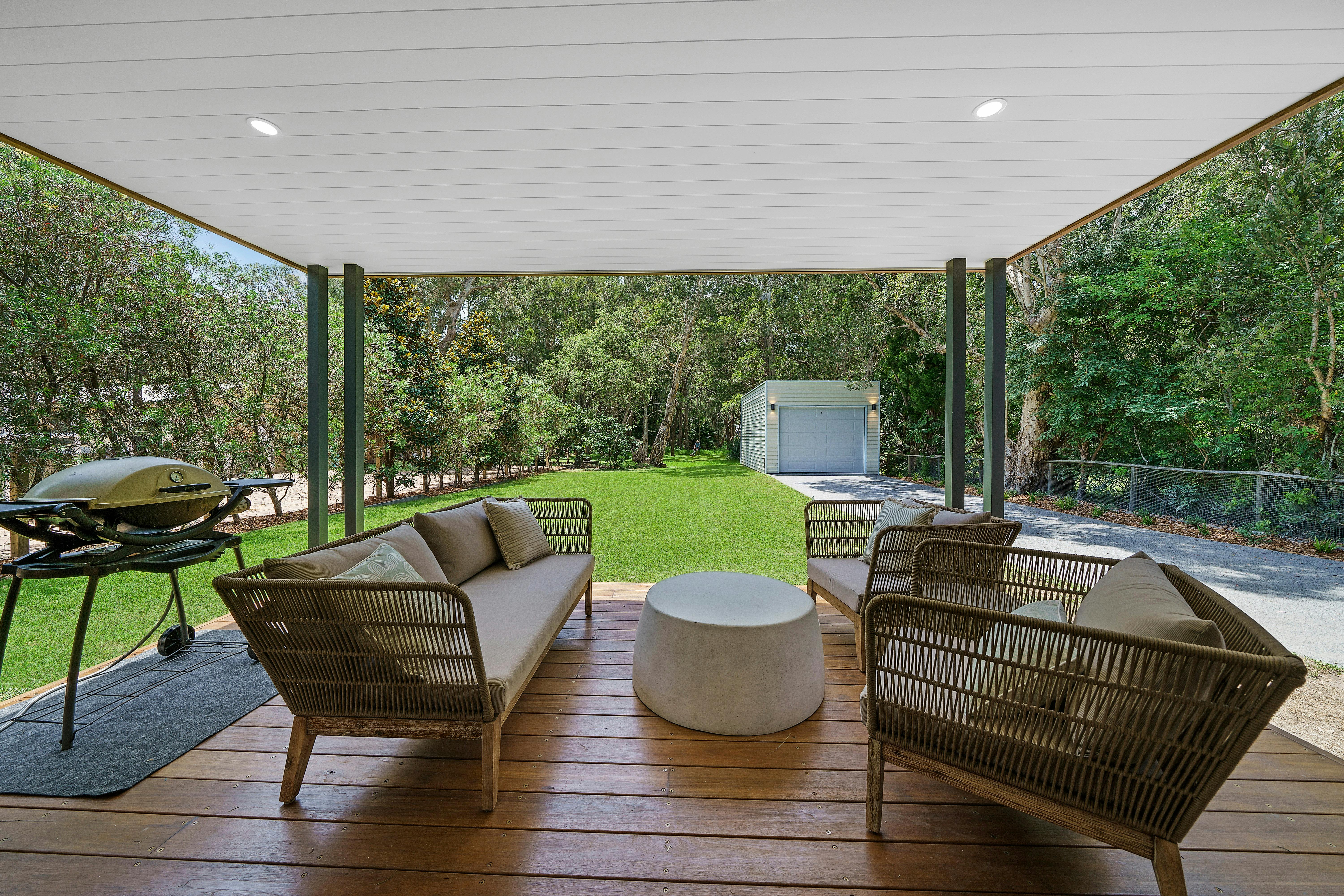 Outdoor entertaining