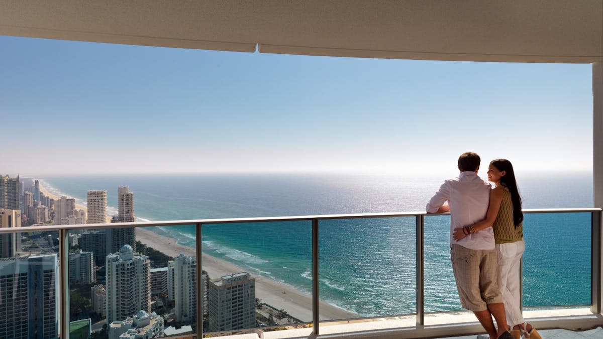 Hilton Surfers Paradise - 3 Bedroom Residence Balcony