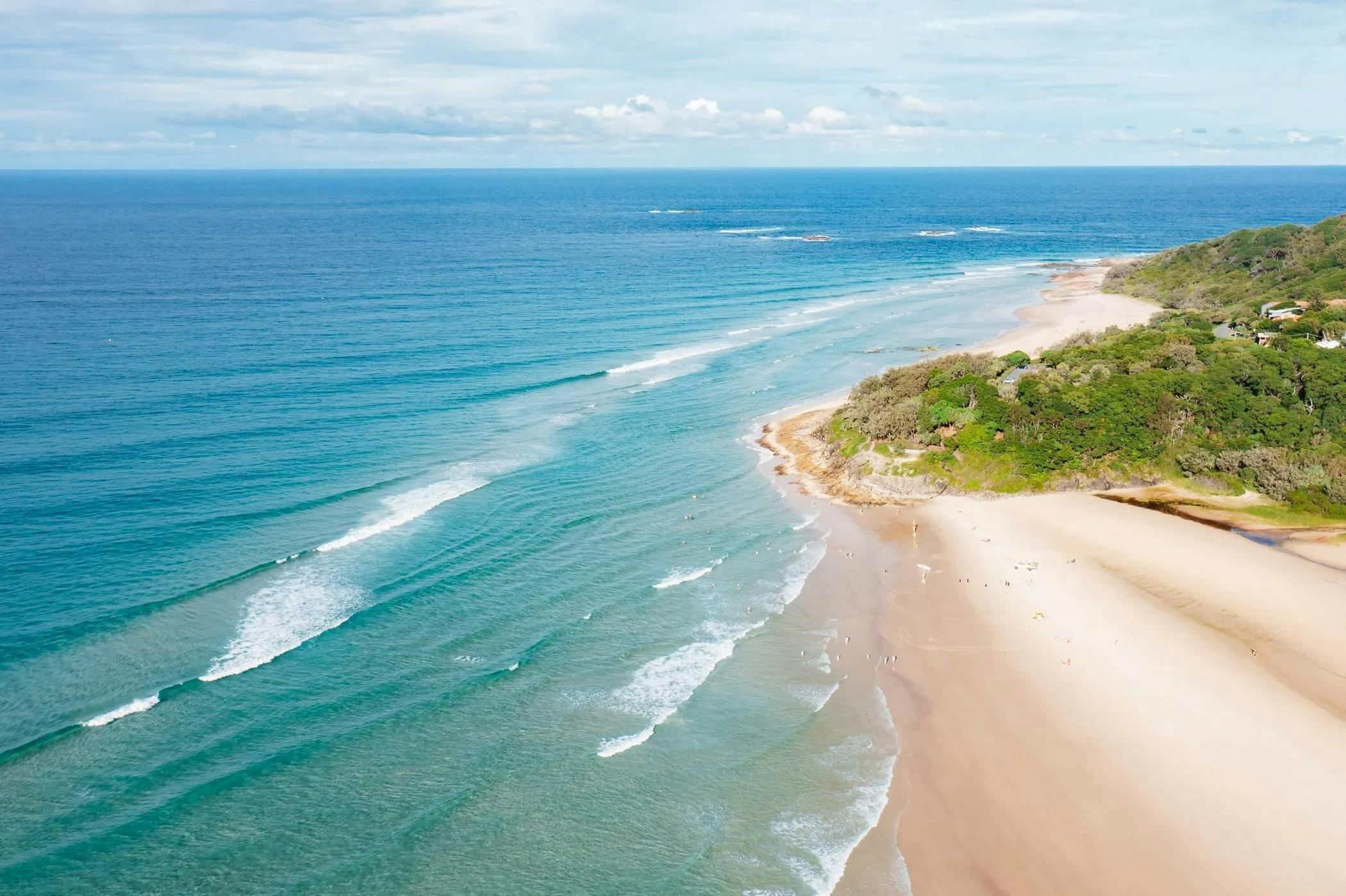 Minjerribah coastline