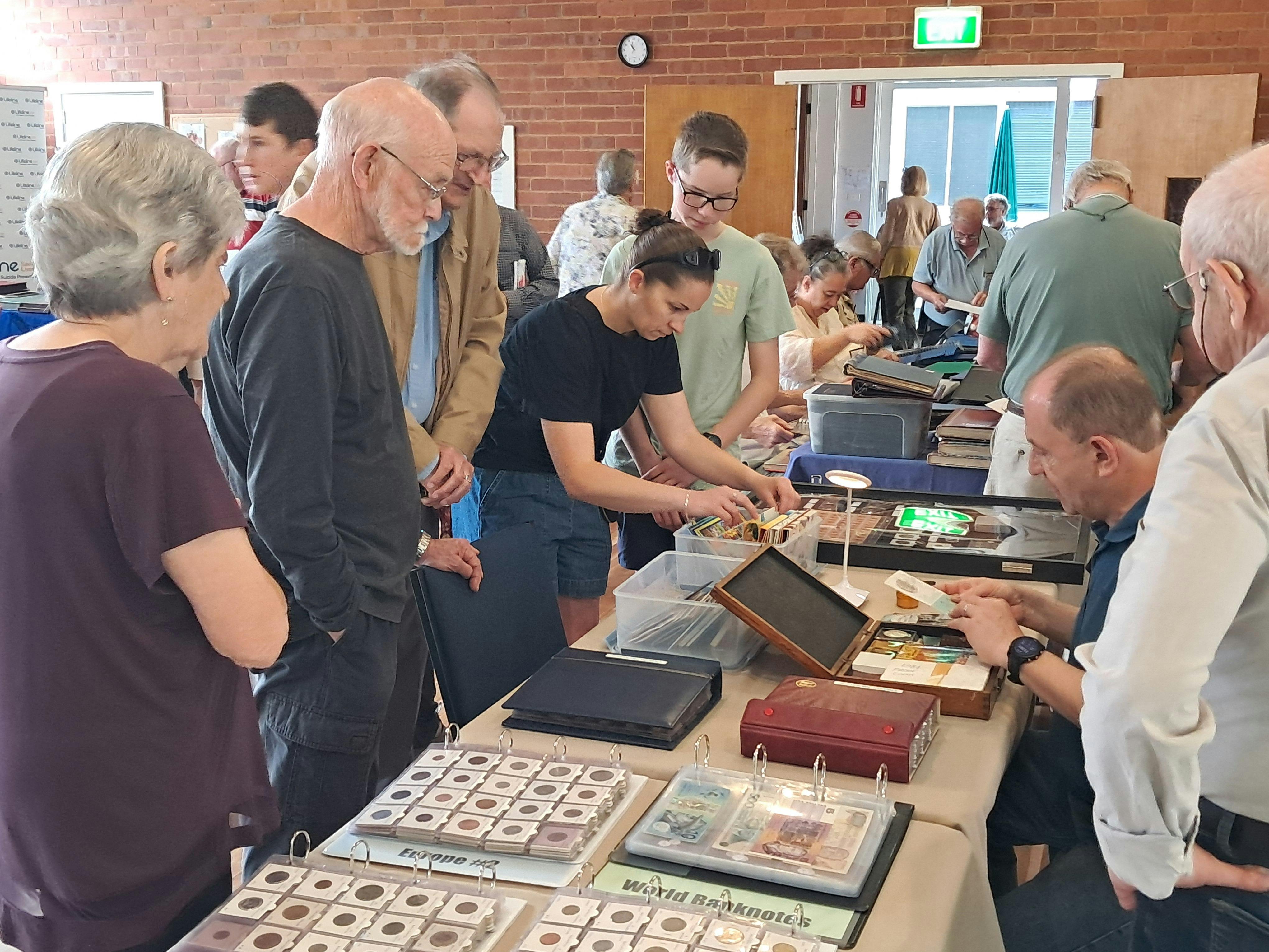 Philatelic Society of Canberra Stamp Market