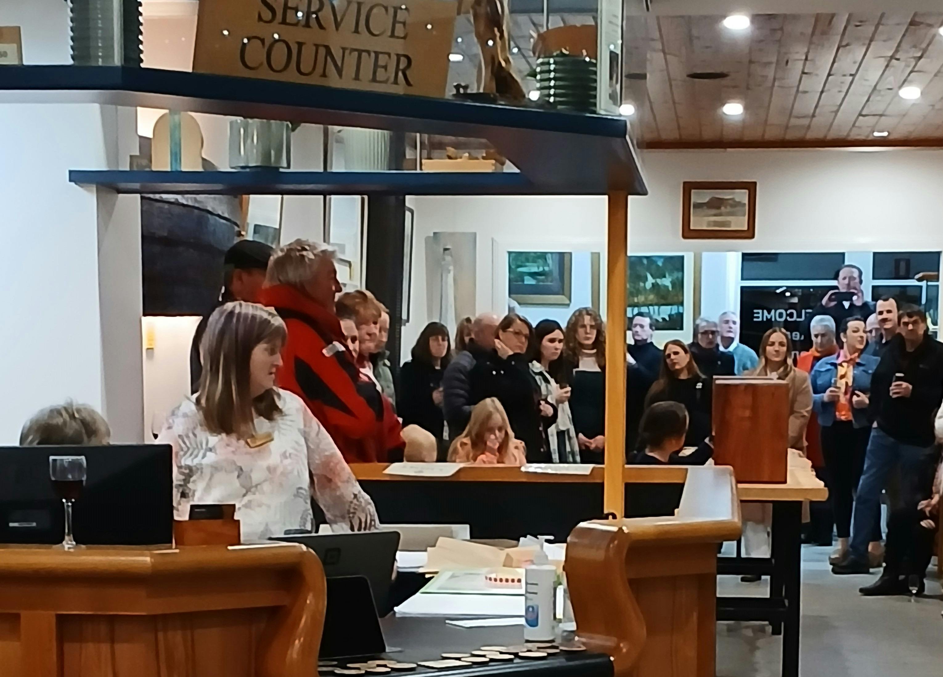 Opening of Strahan Solstice Exhibition 'Light House'