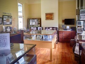 Local History Collection, photos, newspaper articles, and historic documents