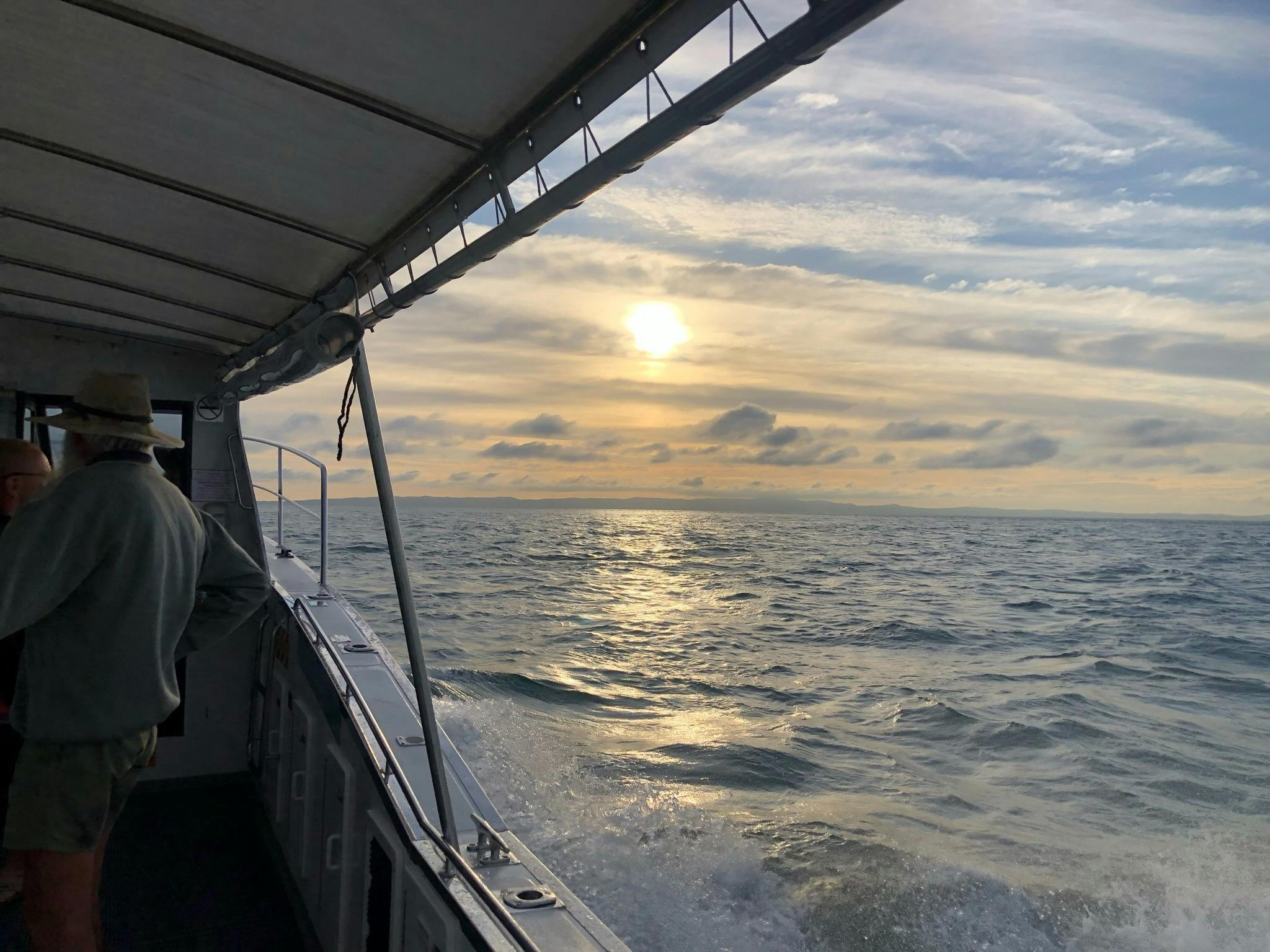 Sunrise on Beach Shack Fishing Charters