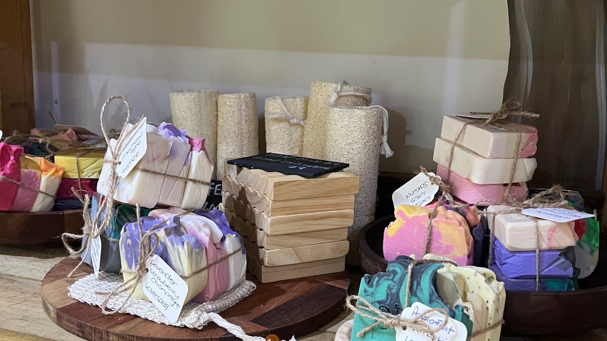 Cold pressed soap
