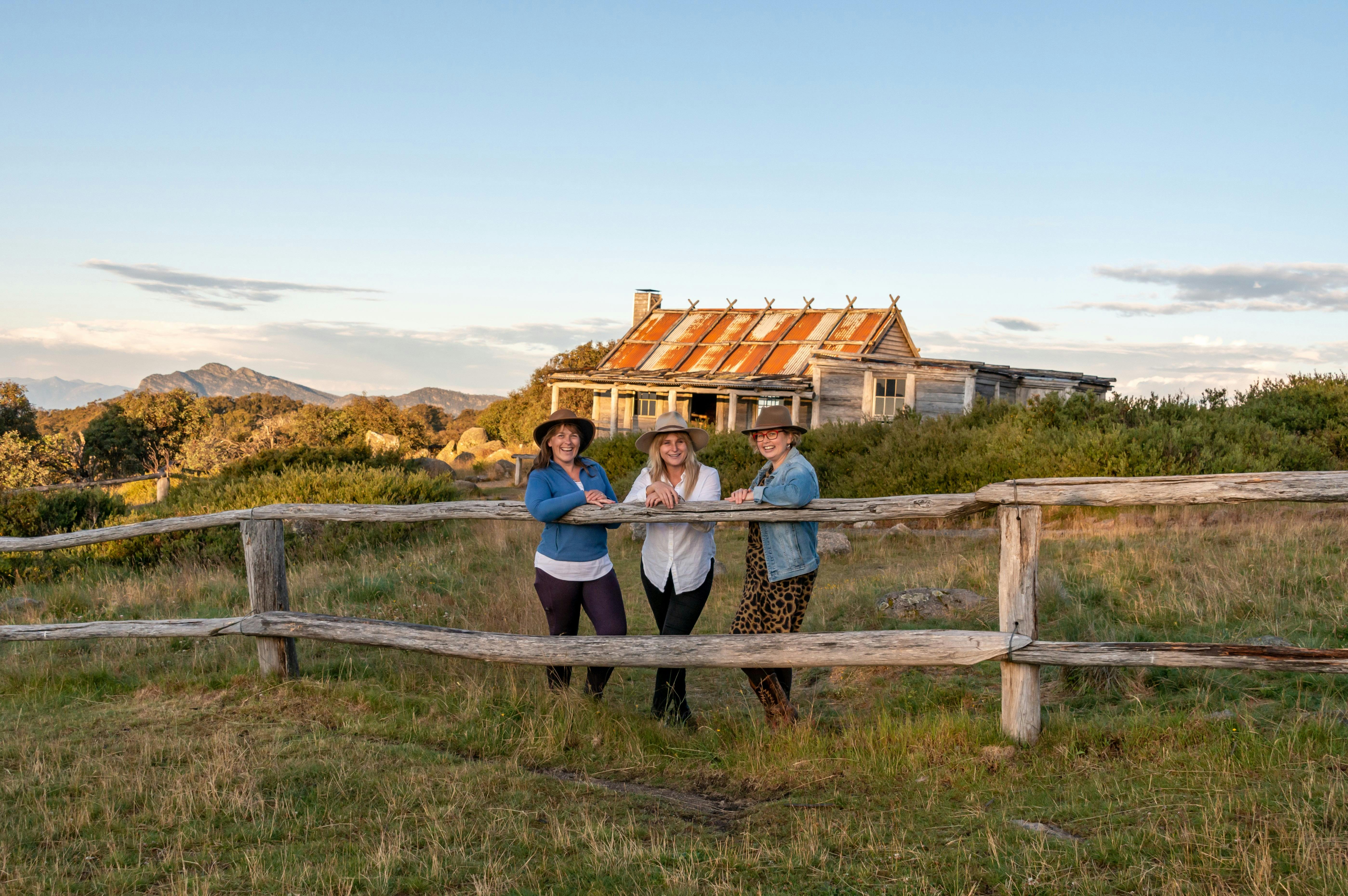 The three collaborators that make this amazing package happen.