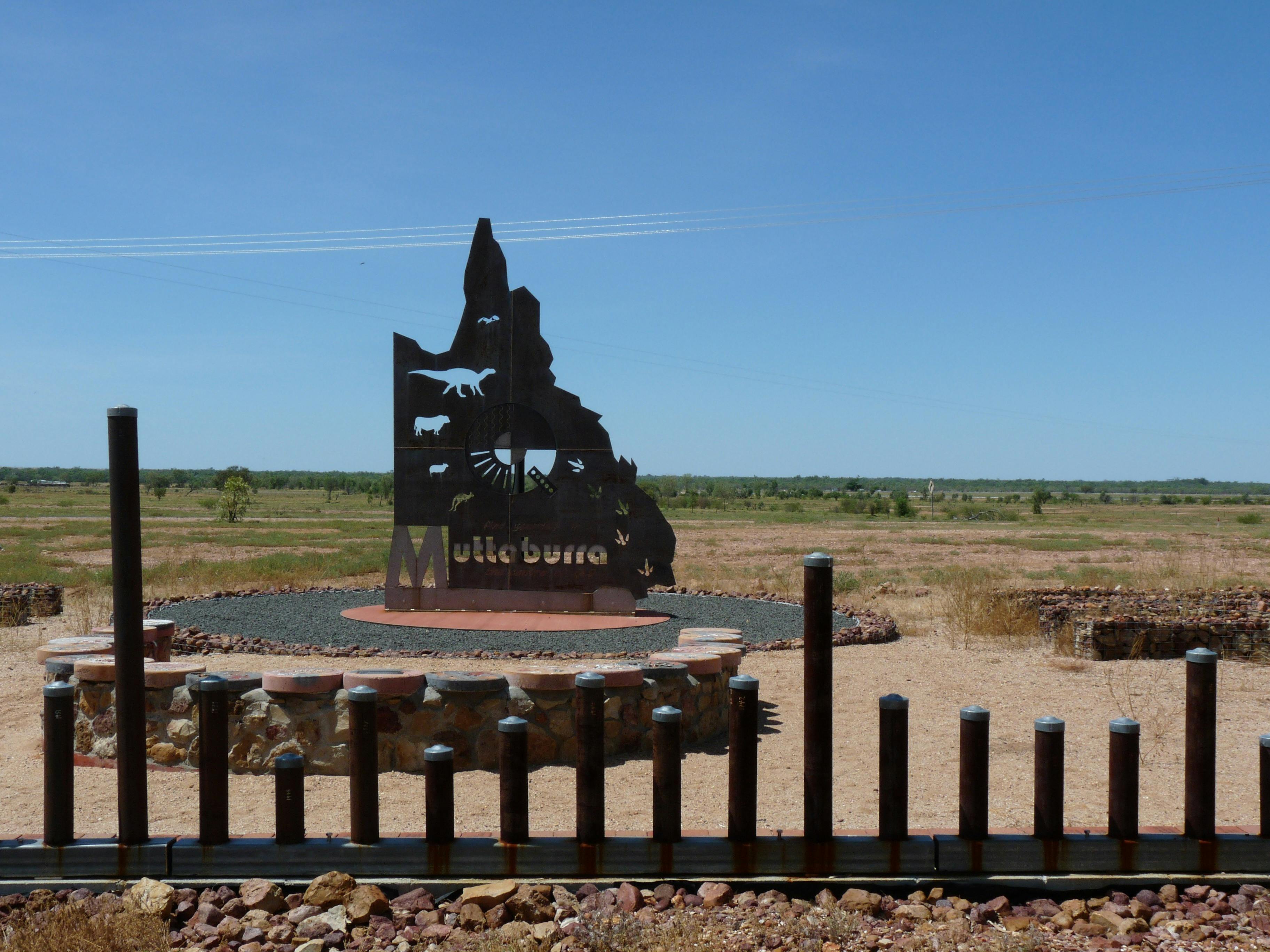 Centre of Queensland Monument