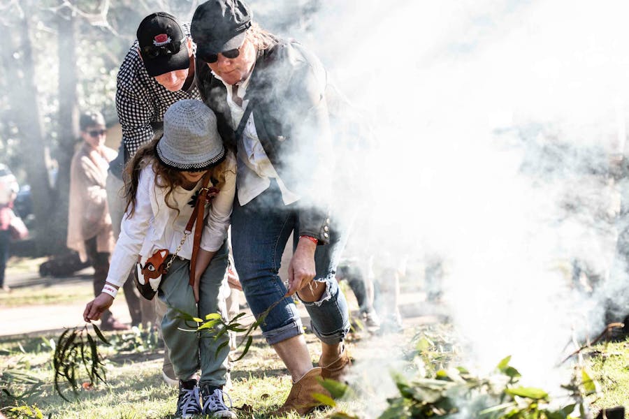 Aboriginal Smoking Ceremony