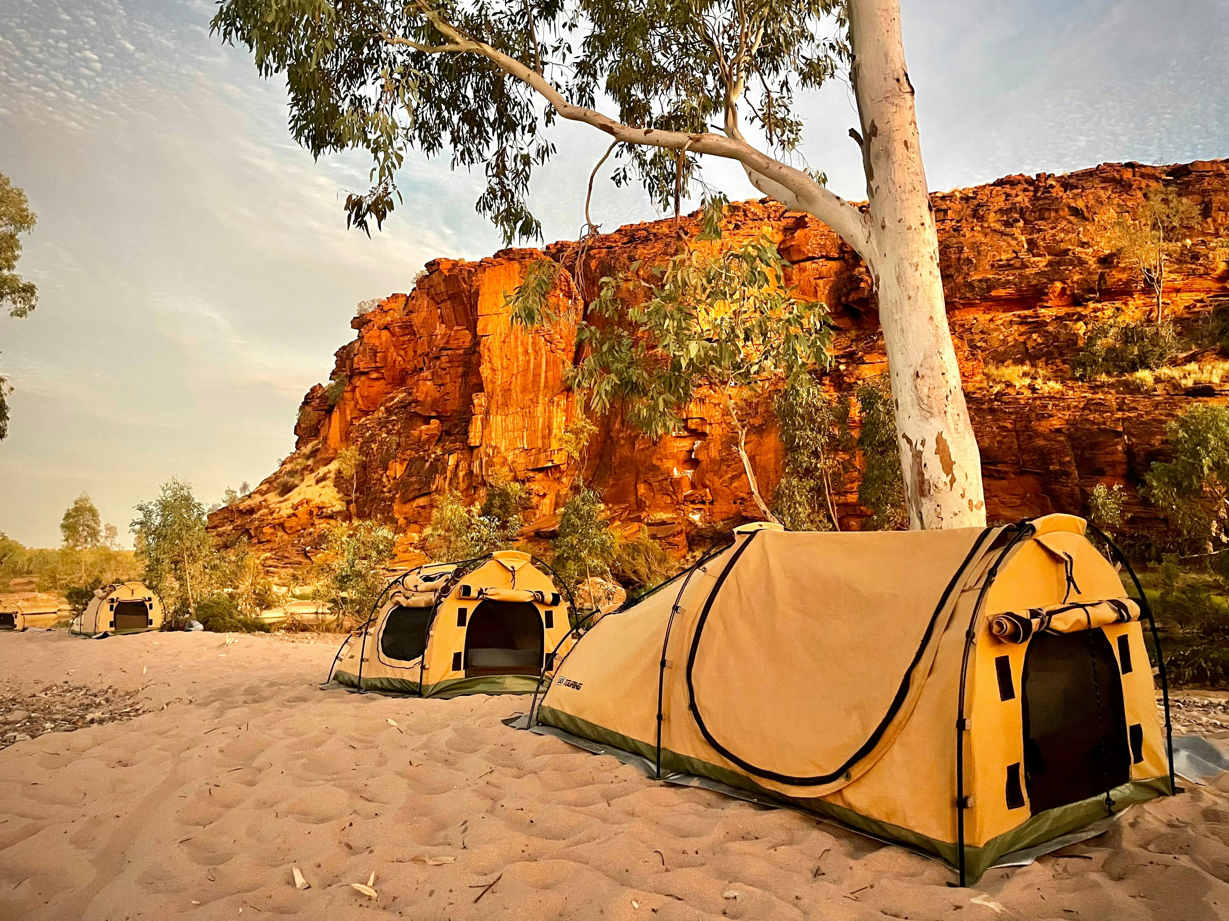 glamping in swags