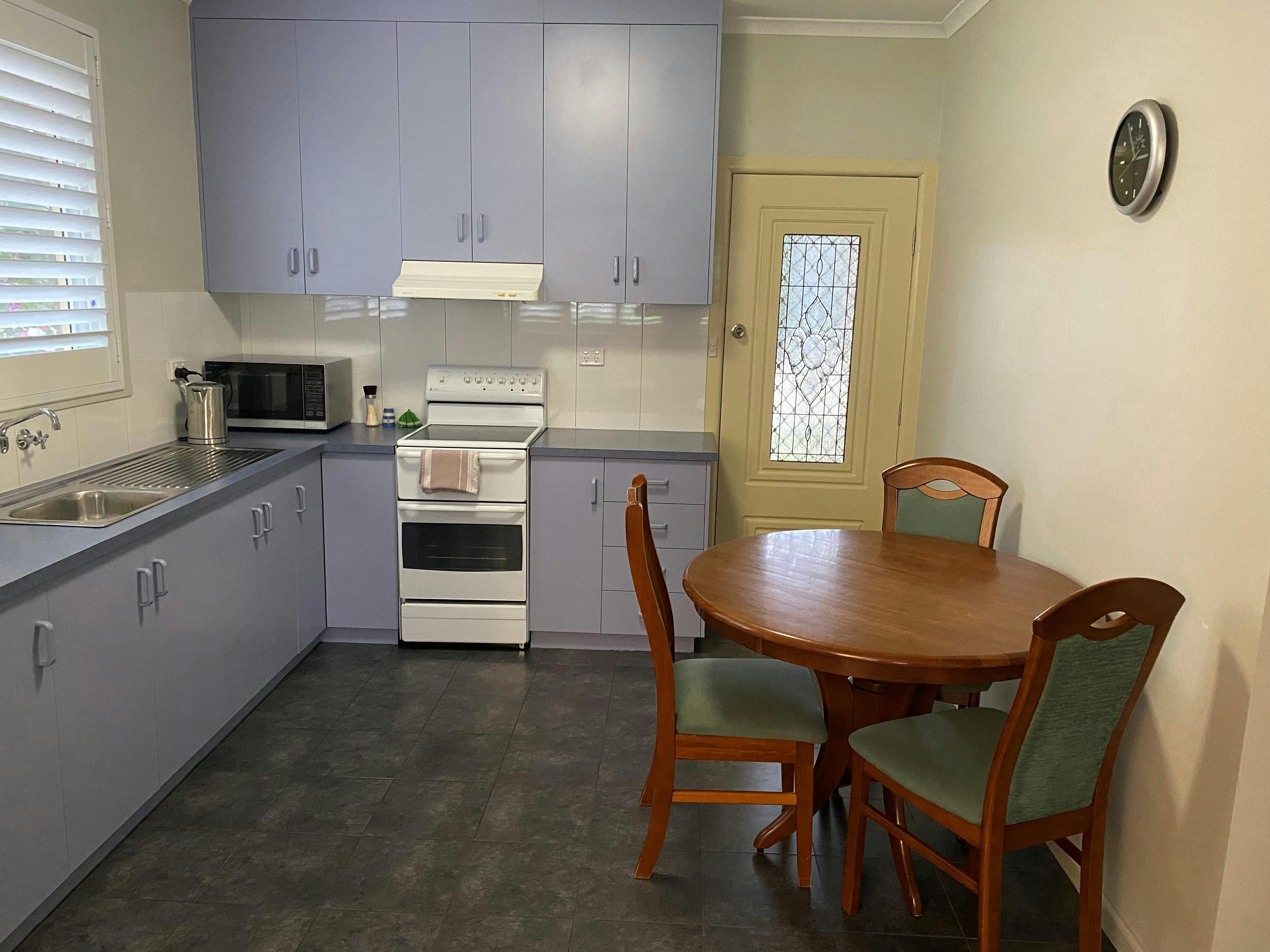 Neat well equiped kitchen