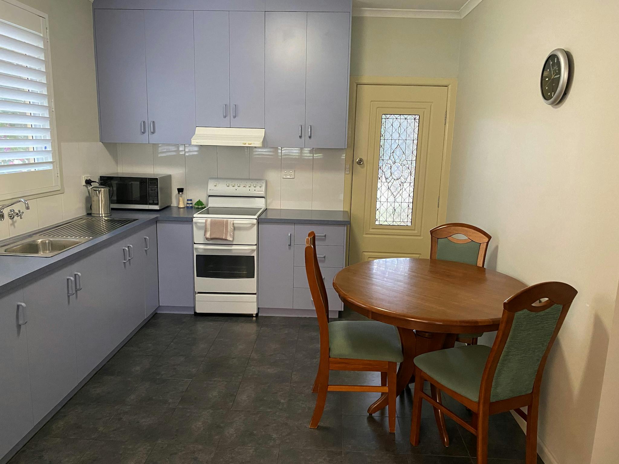 Neat well equiped kitchen