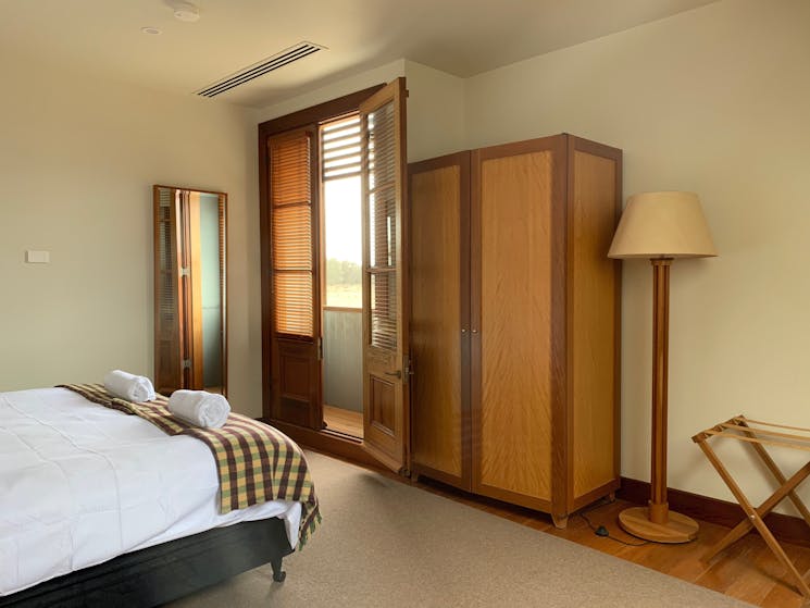 All bedrooms are large and airy leading to open spaces and verandas