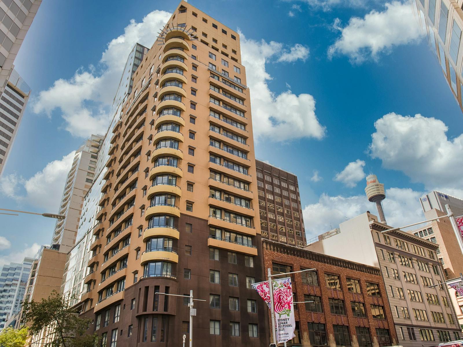 Building of the Hotel