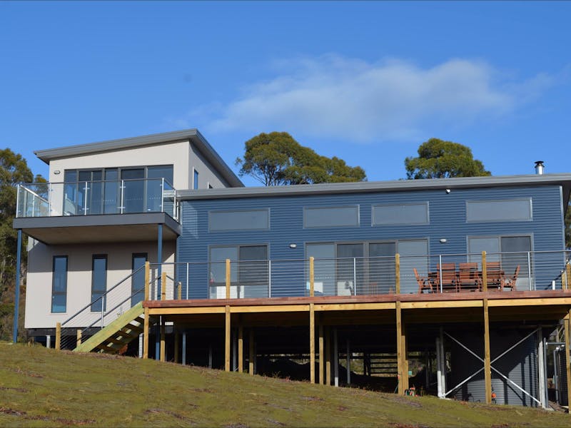 House from the front